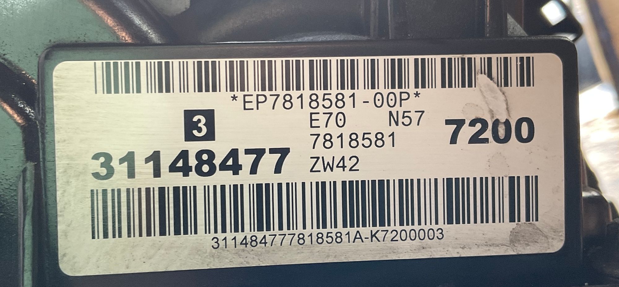 Двигатель N57D30A BMW E-series, 620000 рублей, Москва