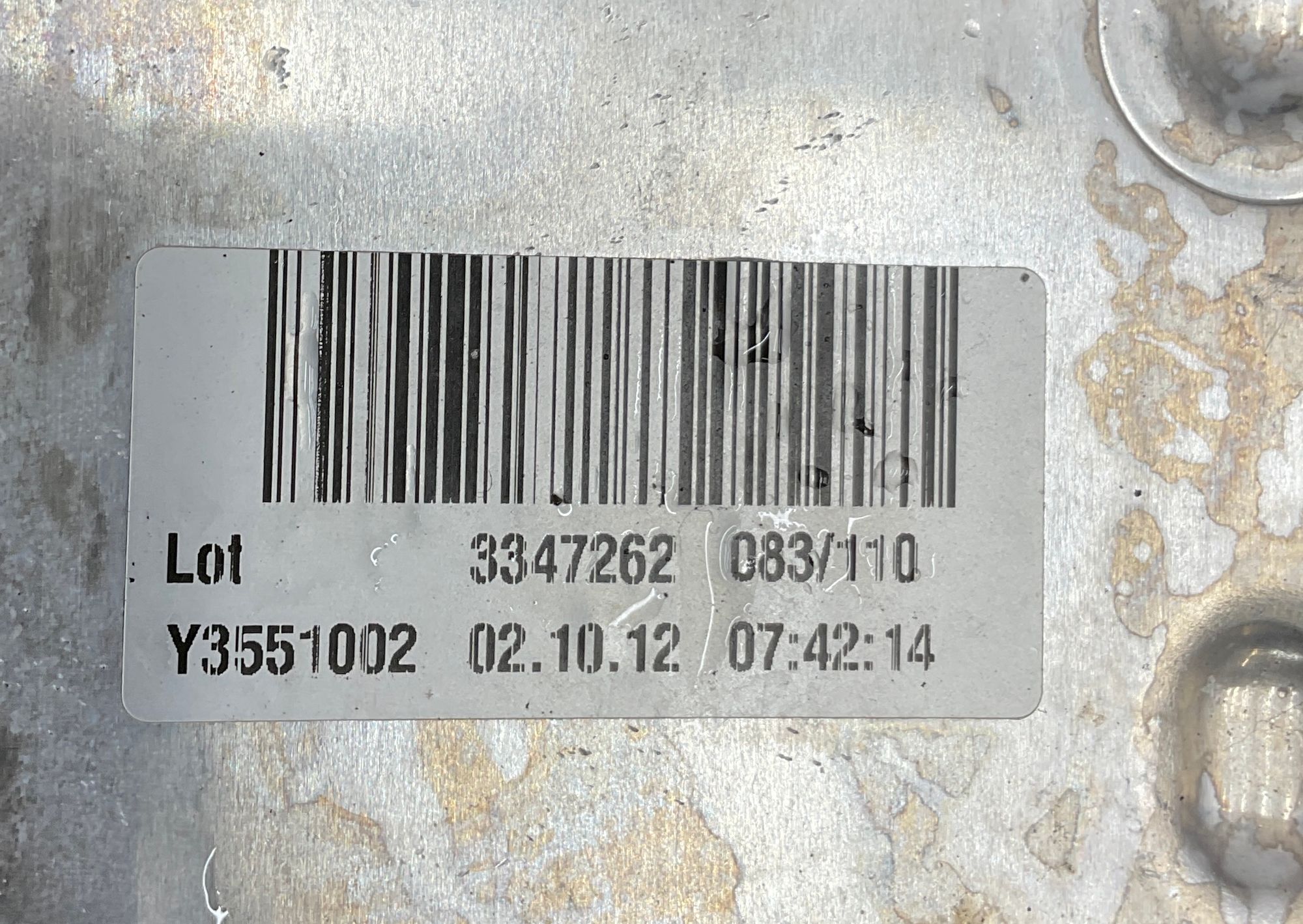 Радиатор охлаждения масла КПП BMW 5 серия, F10/F11/F07 рестайлинг, 2500 рублей, Москва