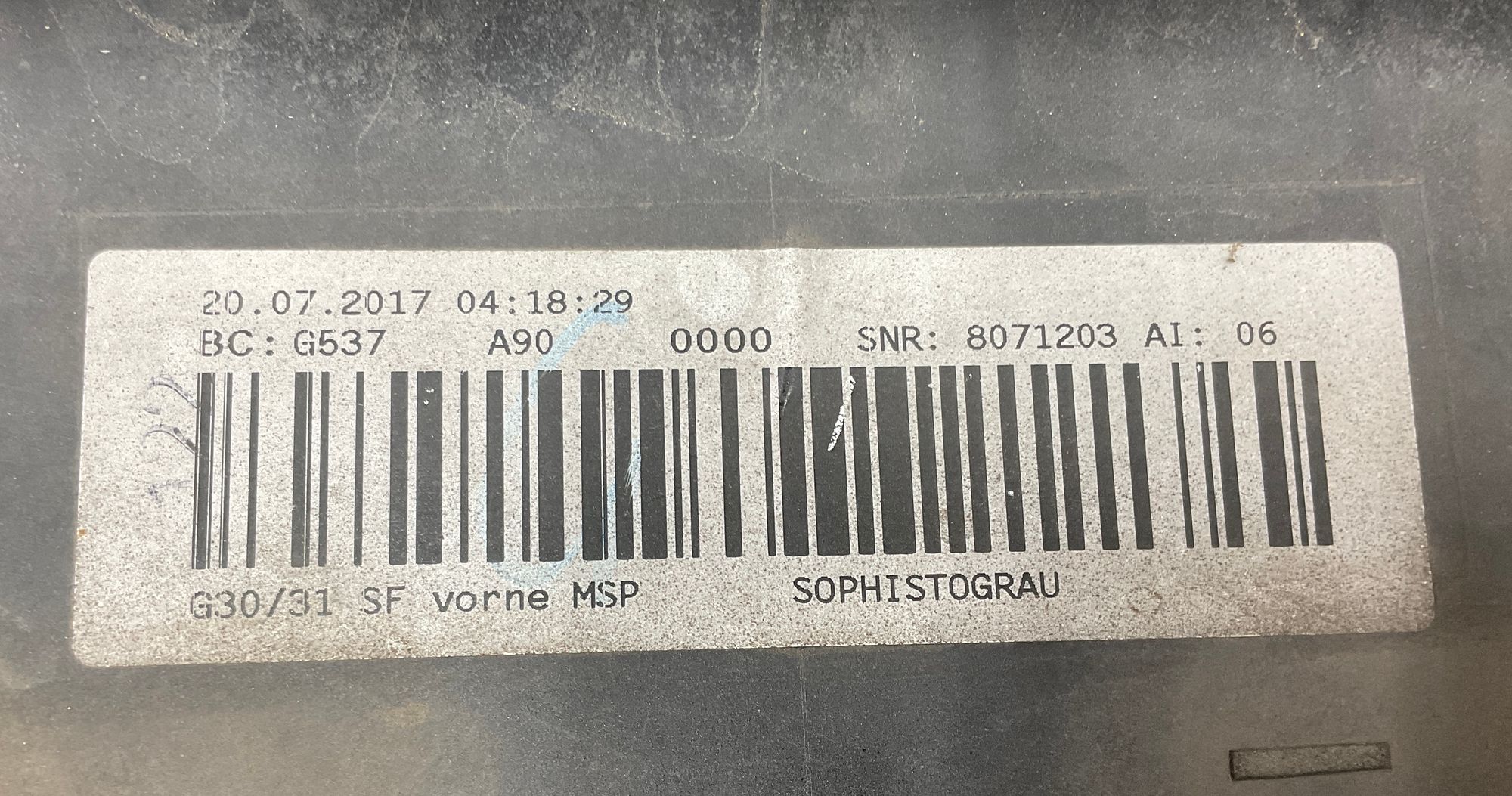 Бампер передний BMW 5 серия, G30/G31 M пакет, 55000 рублей, Москва