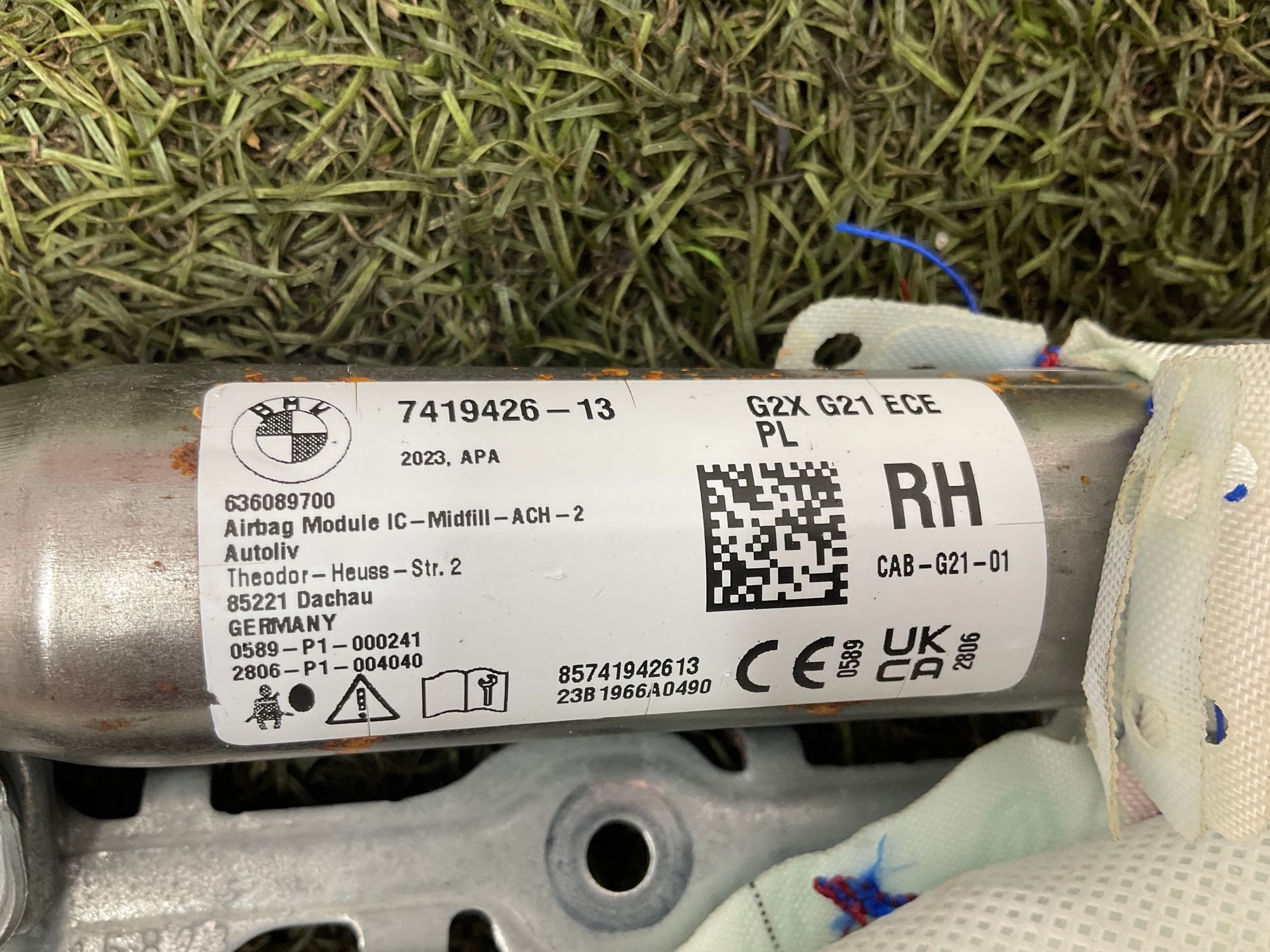 Шторка безопасности правая BMW M3, G81 2023, 18000 рублей, Москва