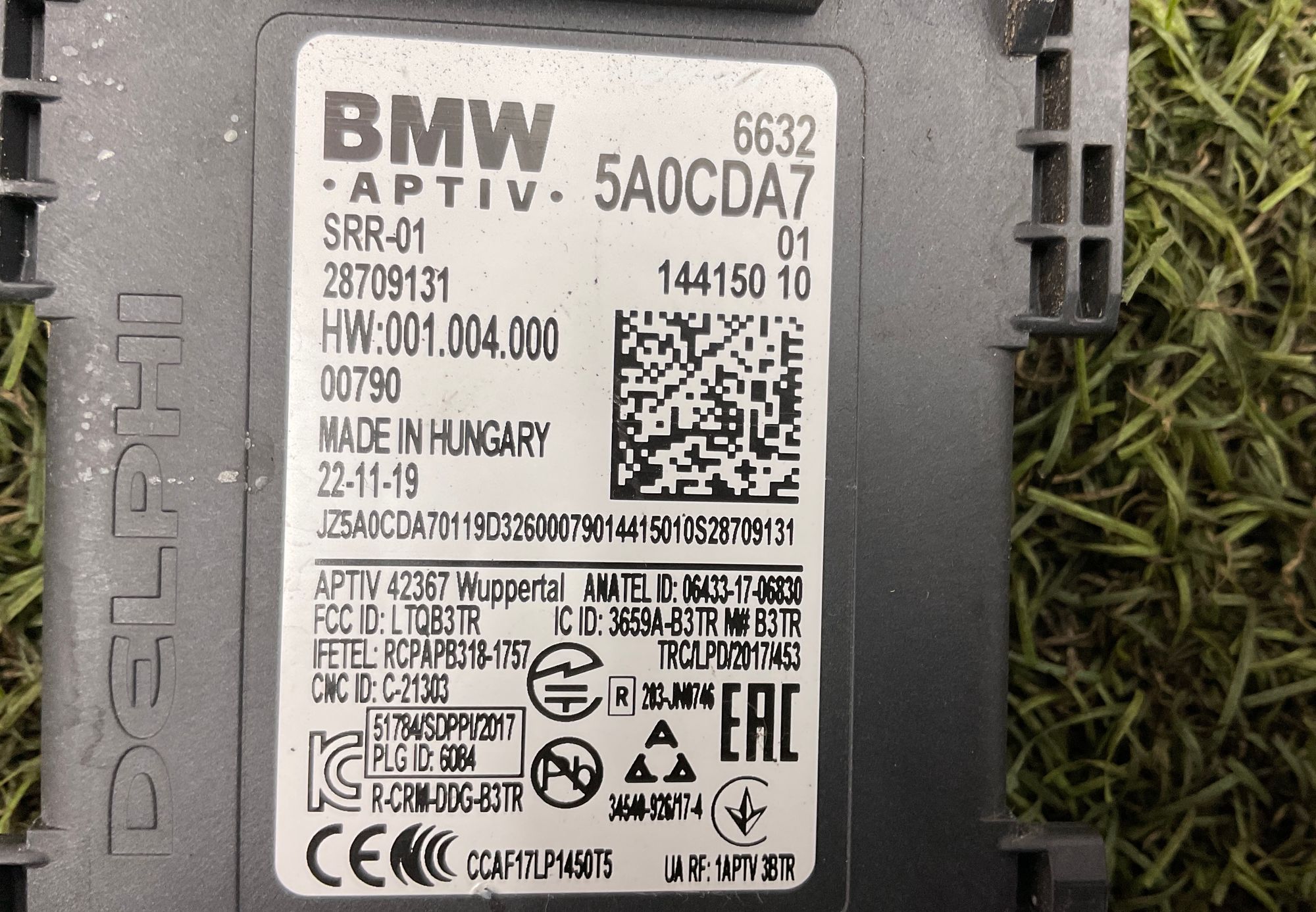 Датчик слепых мертвый зон BMW M8, F91/F92/F93 2019, 15000 рублей, Москва