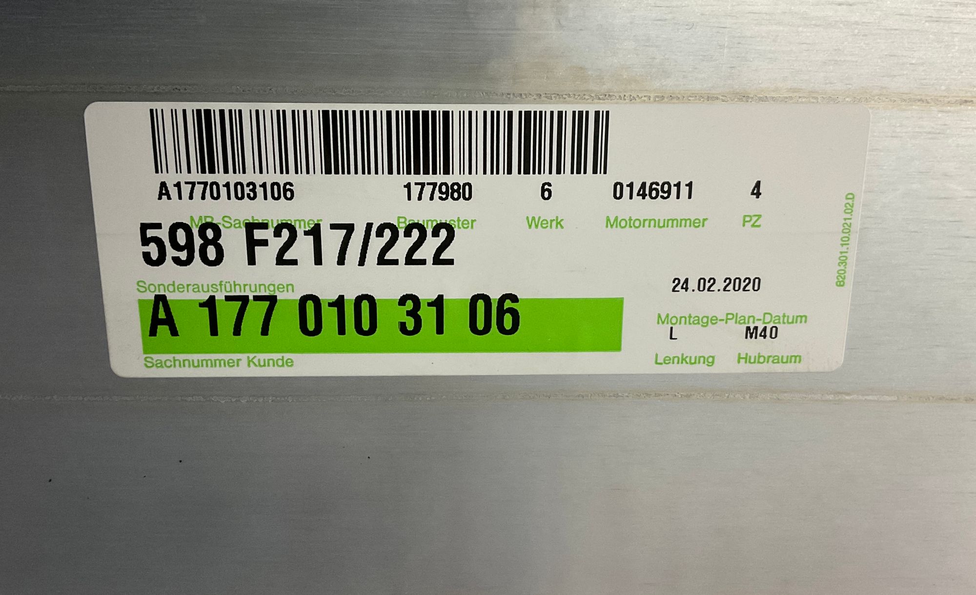 Двигатель 177980 Mercedes-Benz S63 E63 G63 AMG новый оригинал, 2600000 рублей, Москва