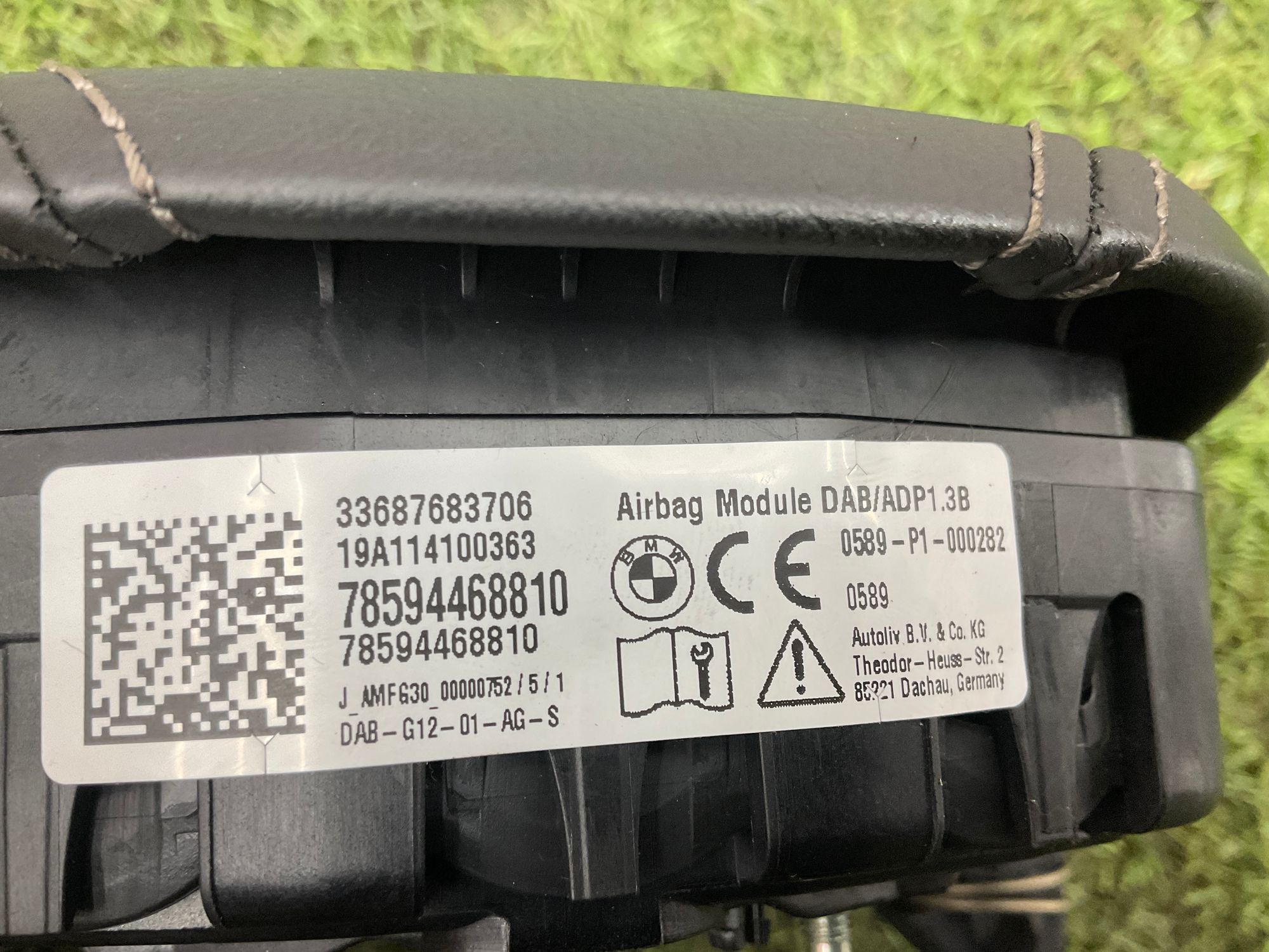 Подушка безопасности водителя BMW 7 серия, G11/G12, 13500 рублей, Москва