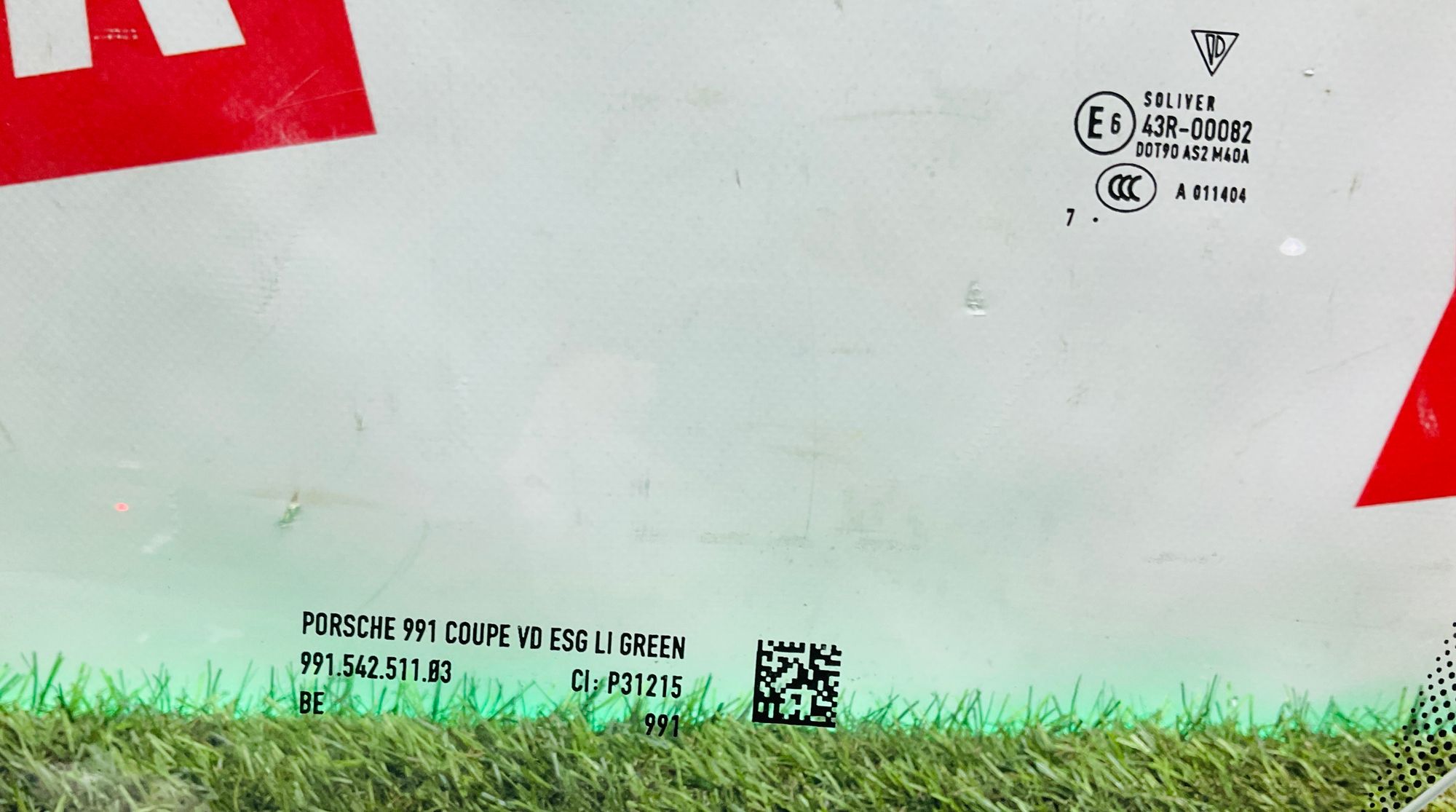 Стекло двери передней левой Porsche 911 GT3 991 Рестайлинг 2018, 15000 рублей, Москва