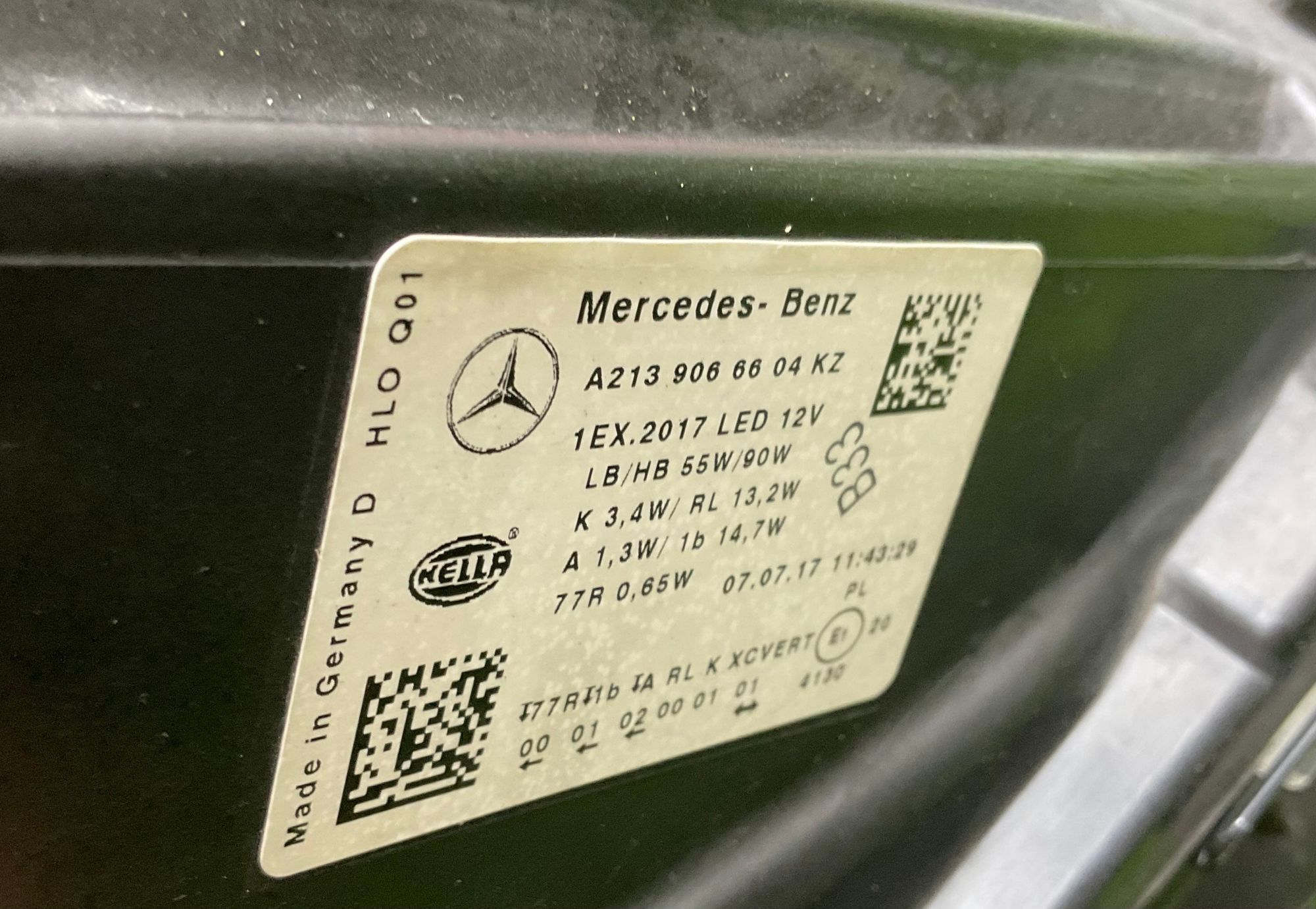 Фара правая Mercedes-Benz E-класс, W213/S213/C238/A238 (2016—2021), 110000 рублей, Москва