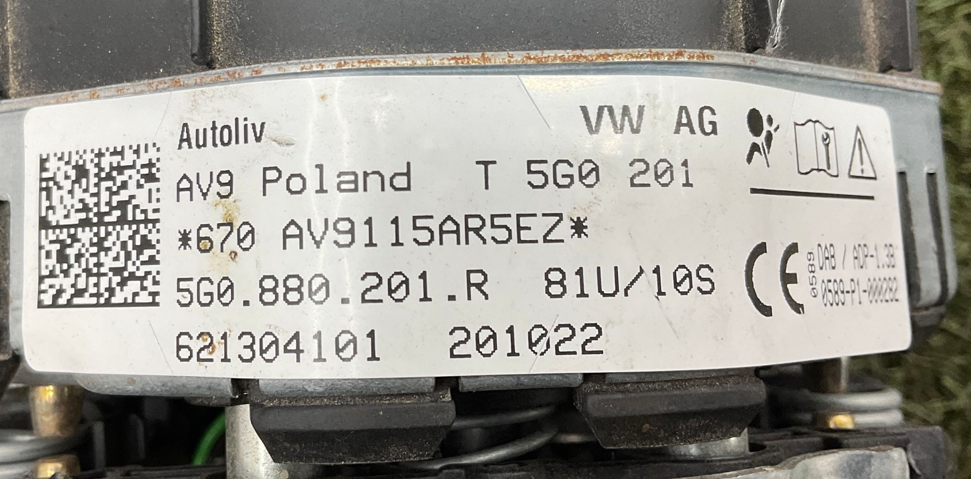 Подушка безопасности в руле Volkswagen Crafter II 2023, 15000 рублей, Москва