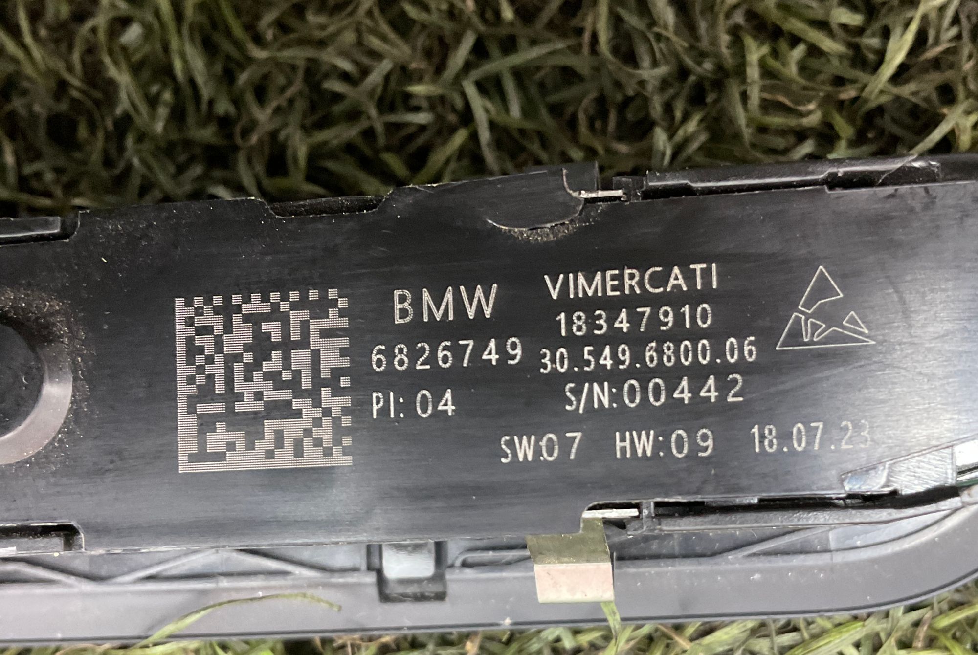 Панель управления сиденья правая BMW M5, F90 рестайлинг, 2000 рублей, Москва