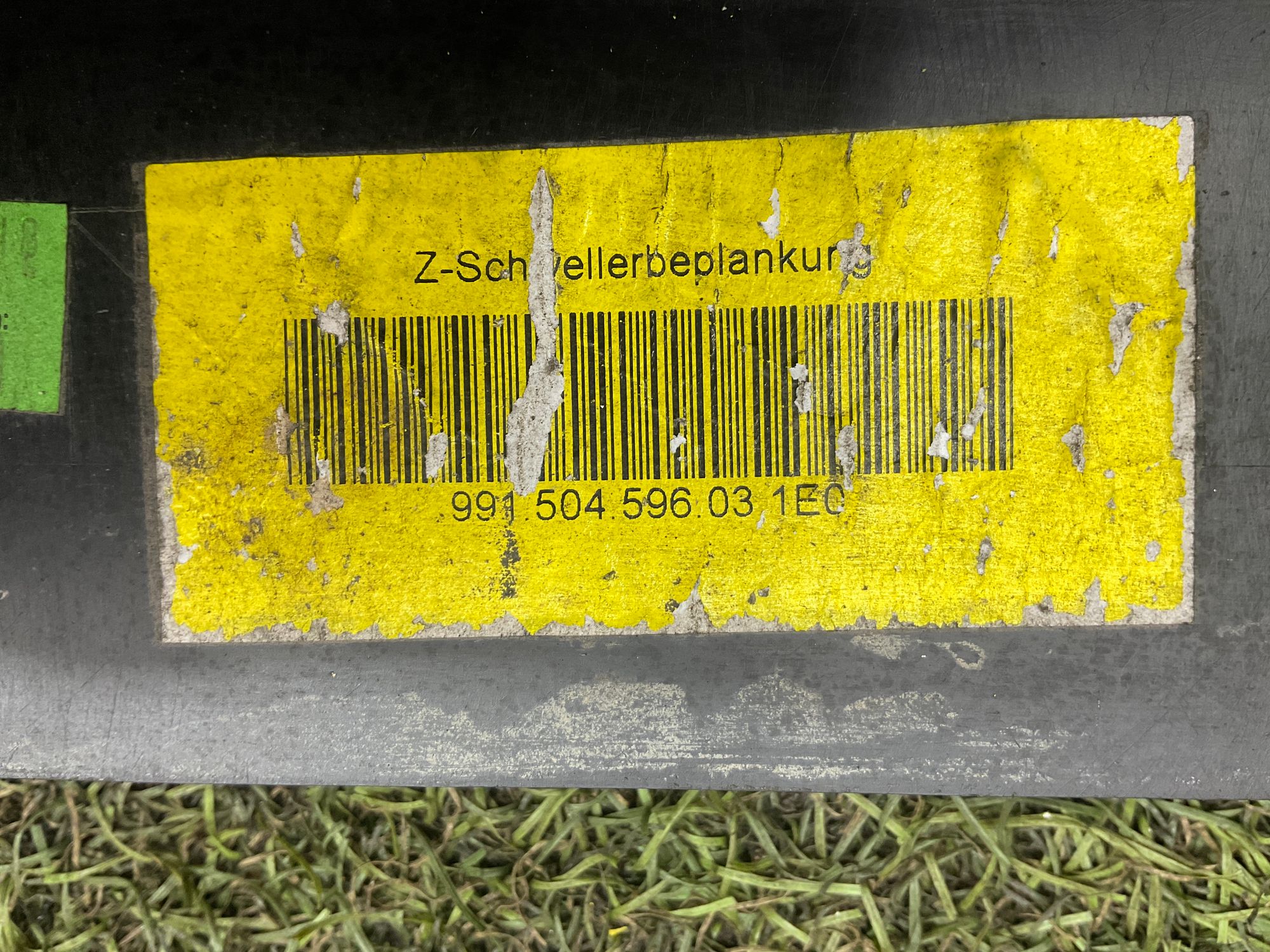 Накладка порога правая Porsche 911 GT3, 991 Рестайлинг 2018, 15000 рублей, Москва