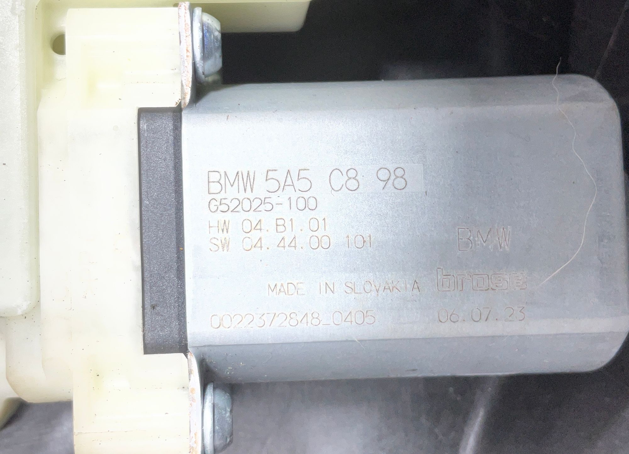 Задний правый стеклоподъёмник BMW M3, G80 2023, 4000 рублей, Москва