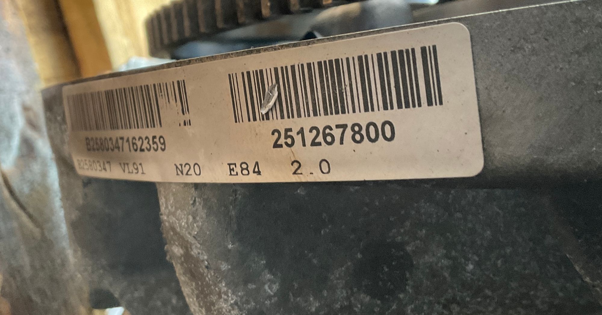 Двигатель N20B20A BMW E84 F10 F20 F30 F30 LCI F31 F32 F33 F34, 300000 рублей, Москва