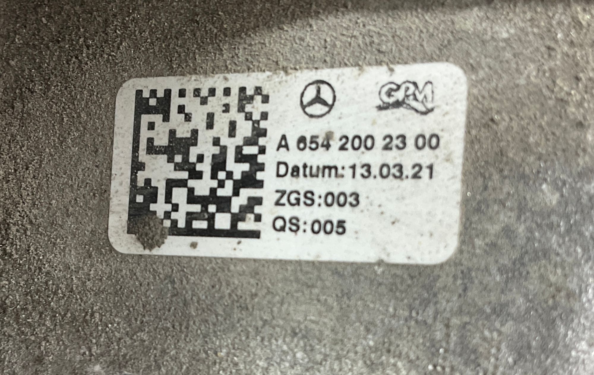 Помпа охлаждения M 654920 Mercedes-Benz C-Класс W205/S205/C205/A205 рестайлинг (2018—2021) 2021, 10000 рублей, Москва