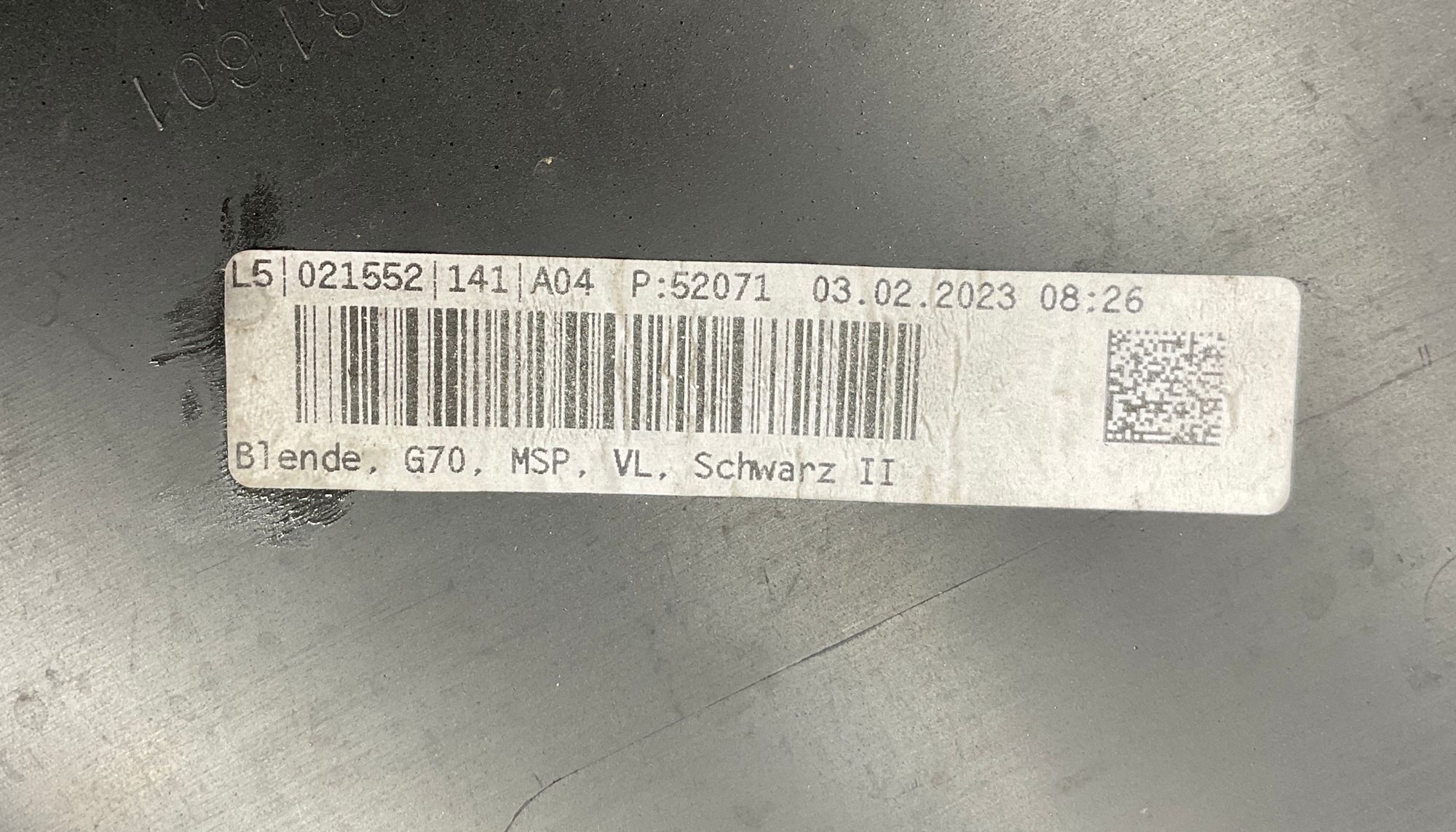 Накладка переднего бампера левая BMW 7 серия, G70, 7000 рублей, Москва