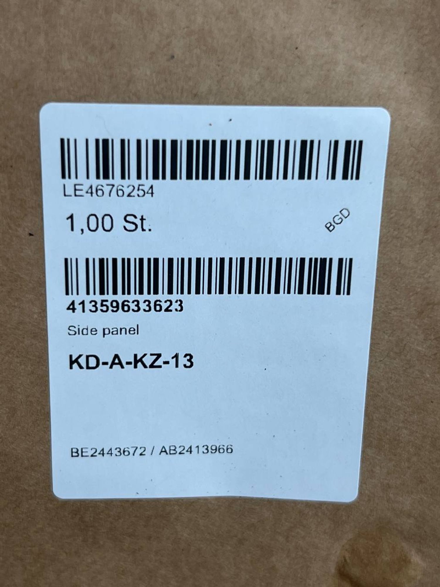 Крыло переднее левое BMW 5 G60 G61 Новое !, 55000 рублей, Москва