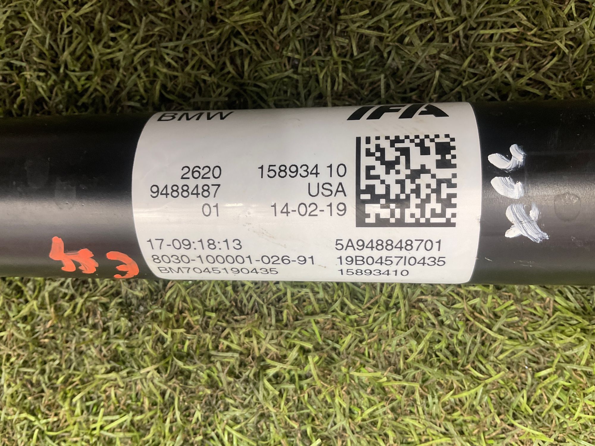 Карданный вал BMW X5 G05 2022 (L=808,4mm), 12000 рублей, Москва