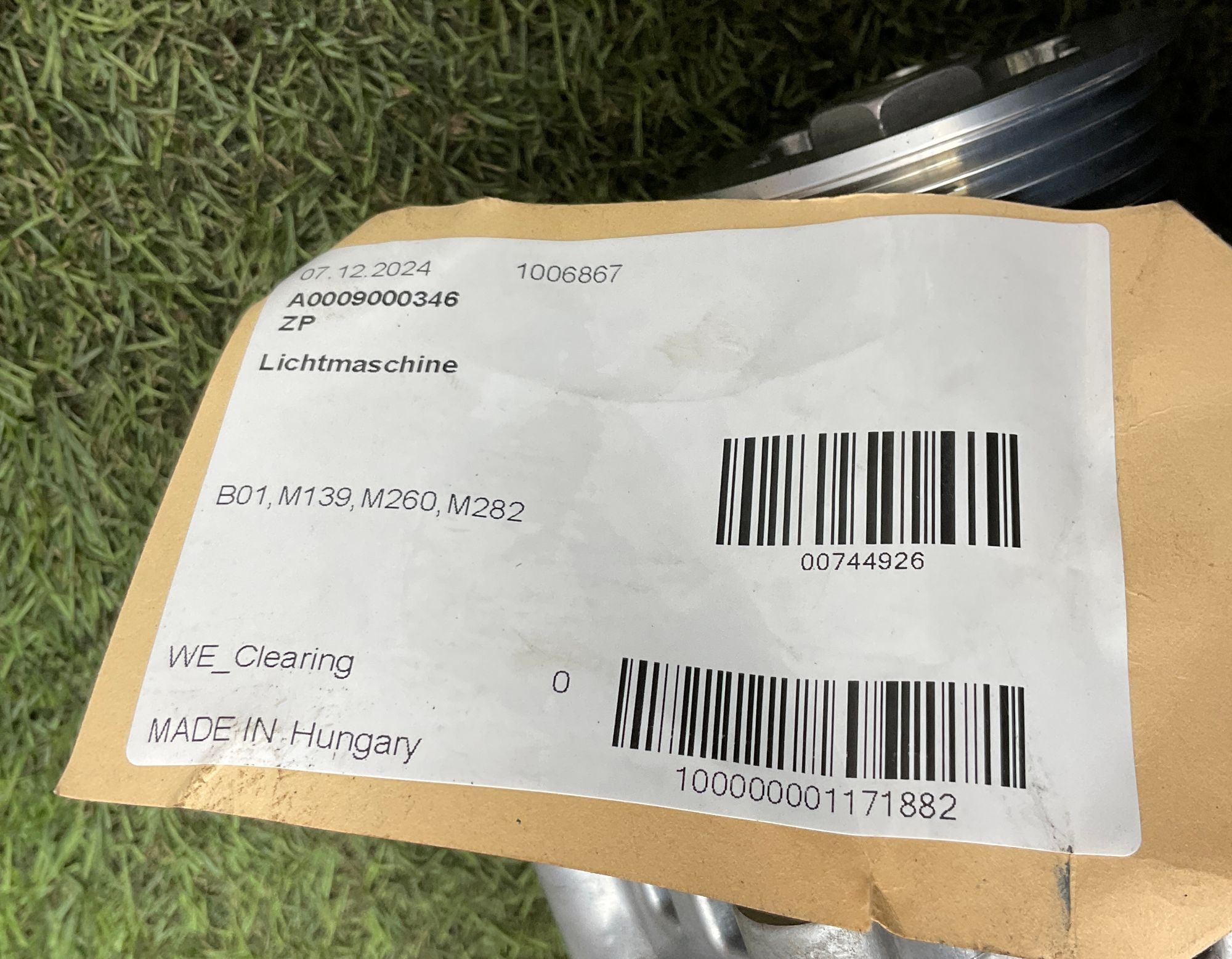 Стартер-Генератор Mercedes-Benz A-class W177, 140000 рублей, Москва