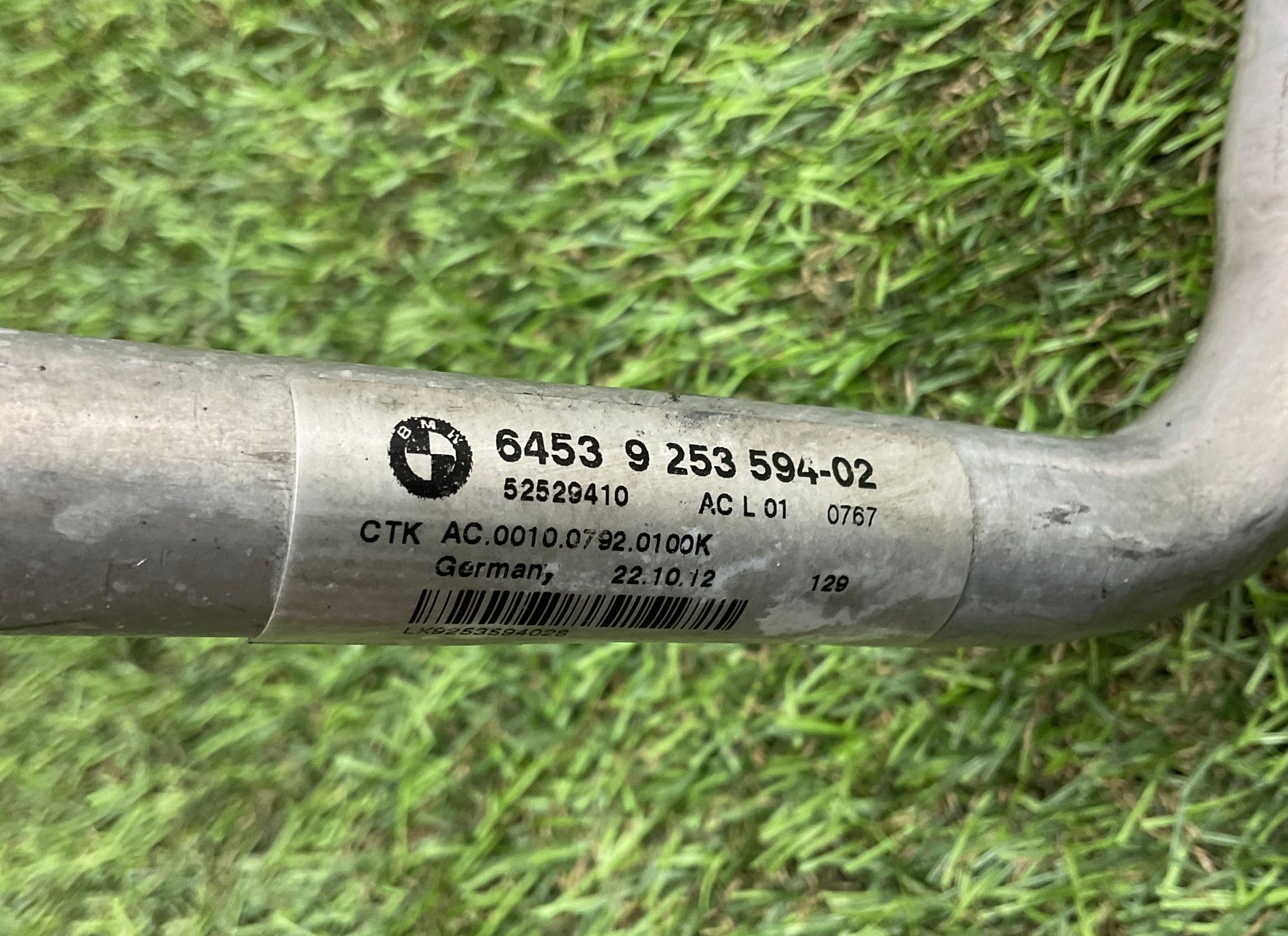 Трубка кондиционера BMW 5 серия, F10/F11/F07 рестайлинг, 1500 рублей, Москва