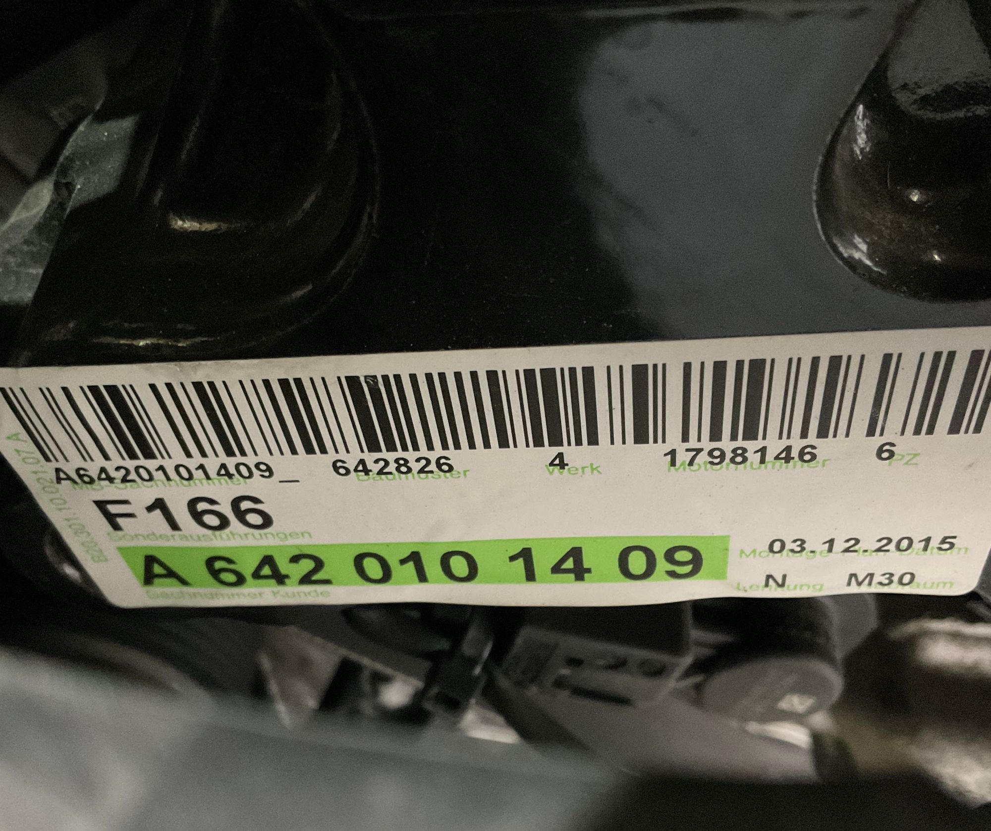 Двигатель 642826 Mercedes GLE GLS GLE coupe, 950000 рублей, Москва