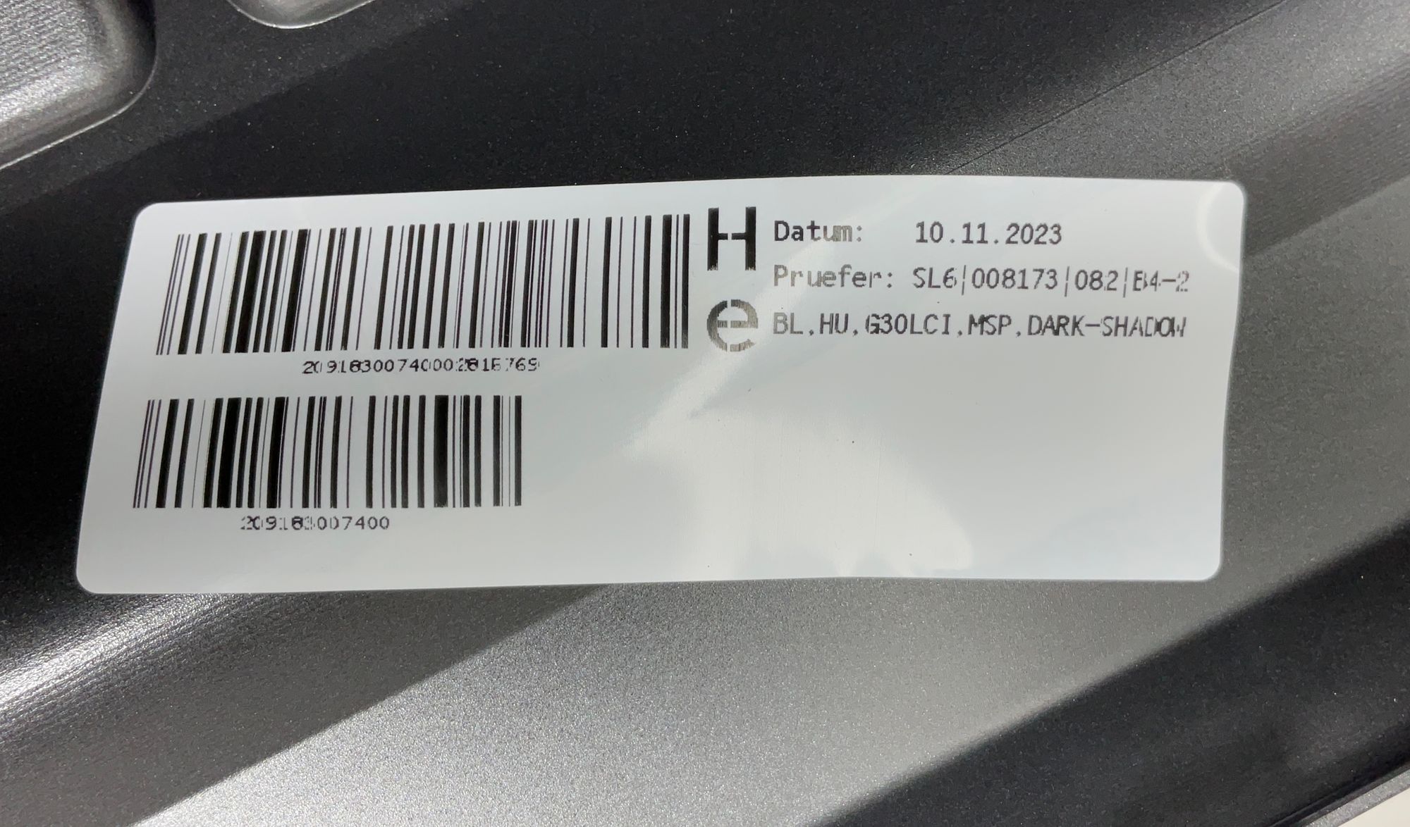 Накладка юбка заднего бампера BMW 5 G30 G31 M-pack, 17000 рублей, Москва