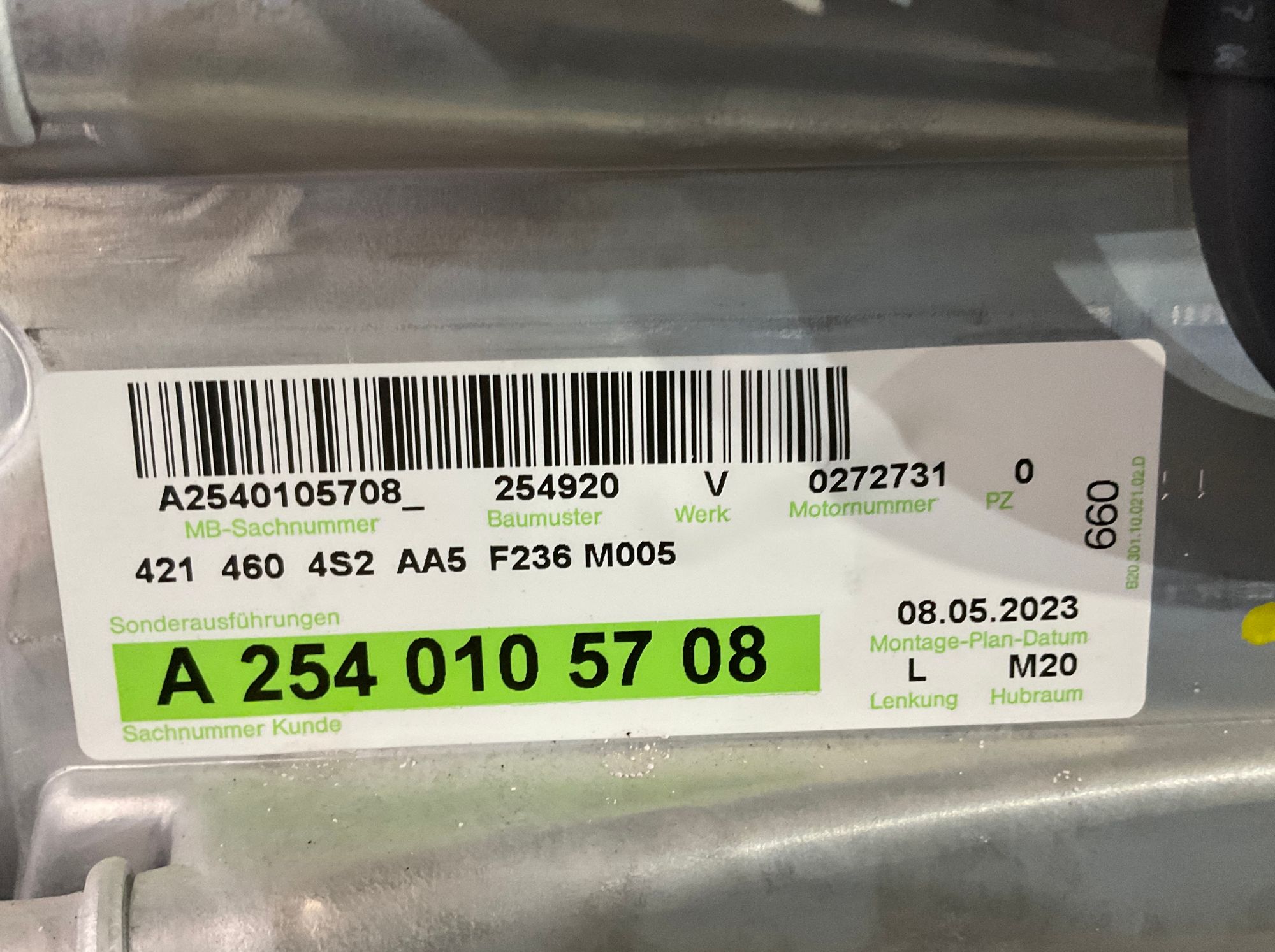 Двигатель 254920 Mercedes-Benz w213 w206, 990000 рублей, Москва