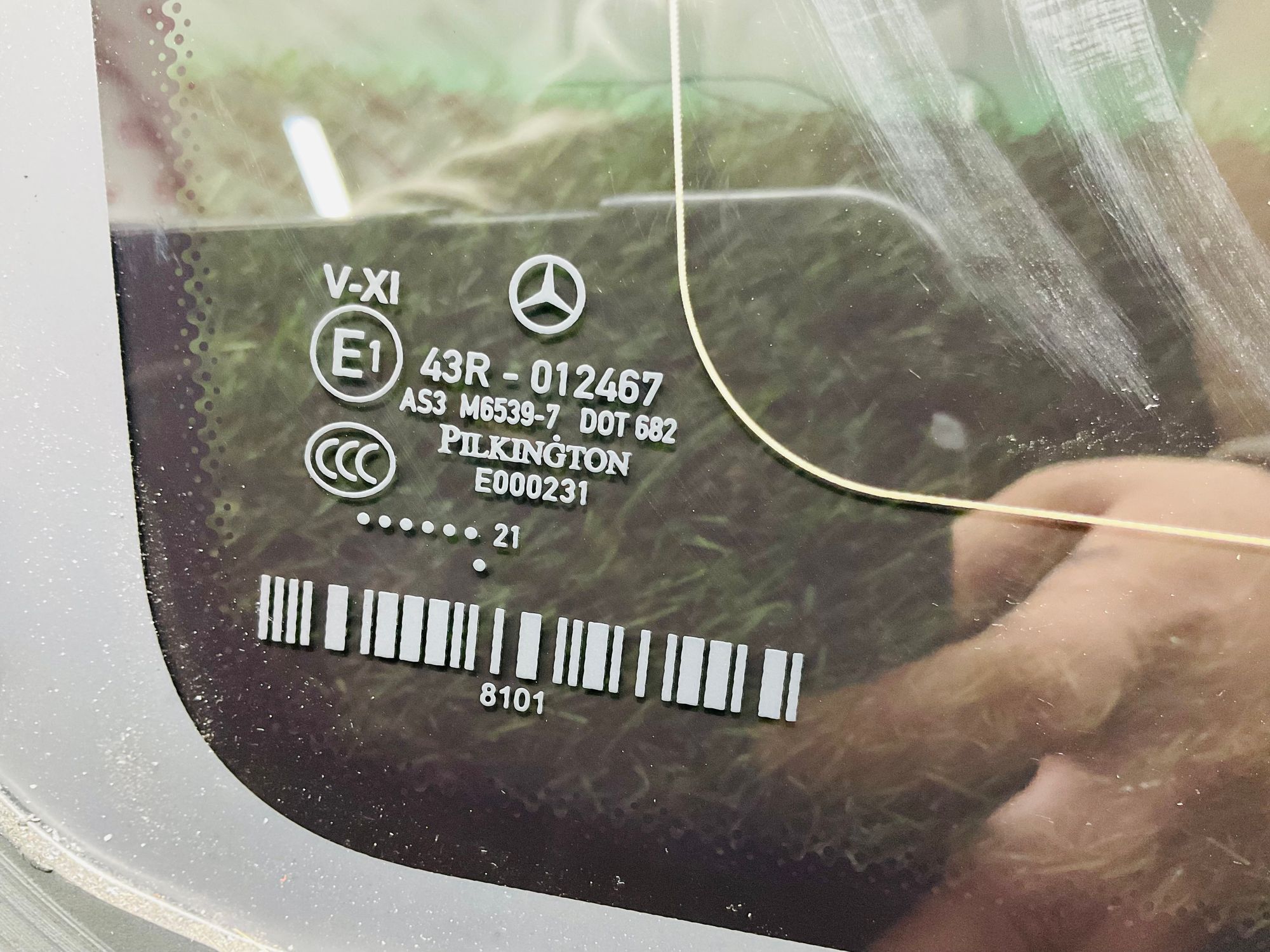 Стекло боковое заднее Mercedes-Benz G-класс AMG W463 (2018—2025) 2021, 25000 рублей, Москва