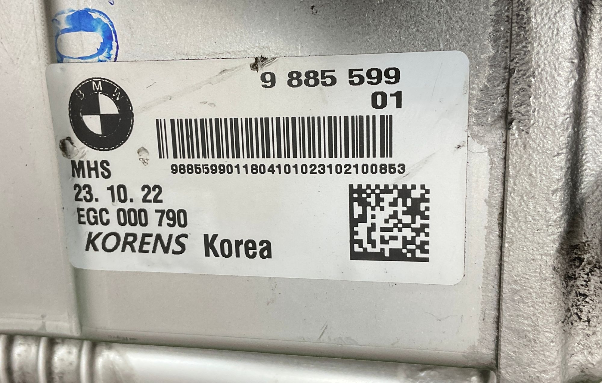 Радиатор EGR BMW X1, F48 рестайлинг B47 B37, 10000 рублей, Москва