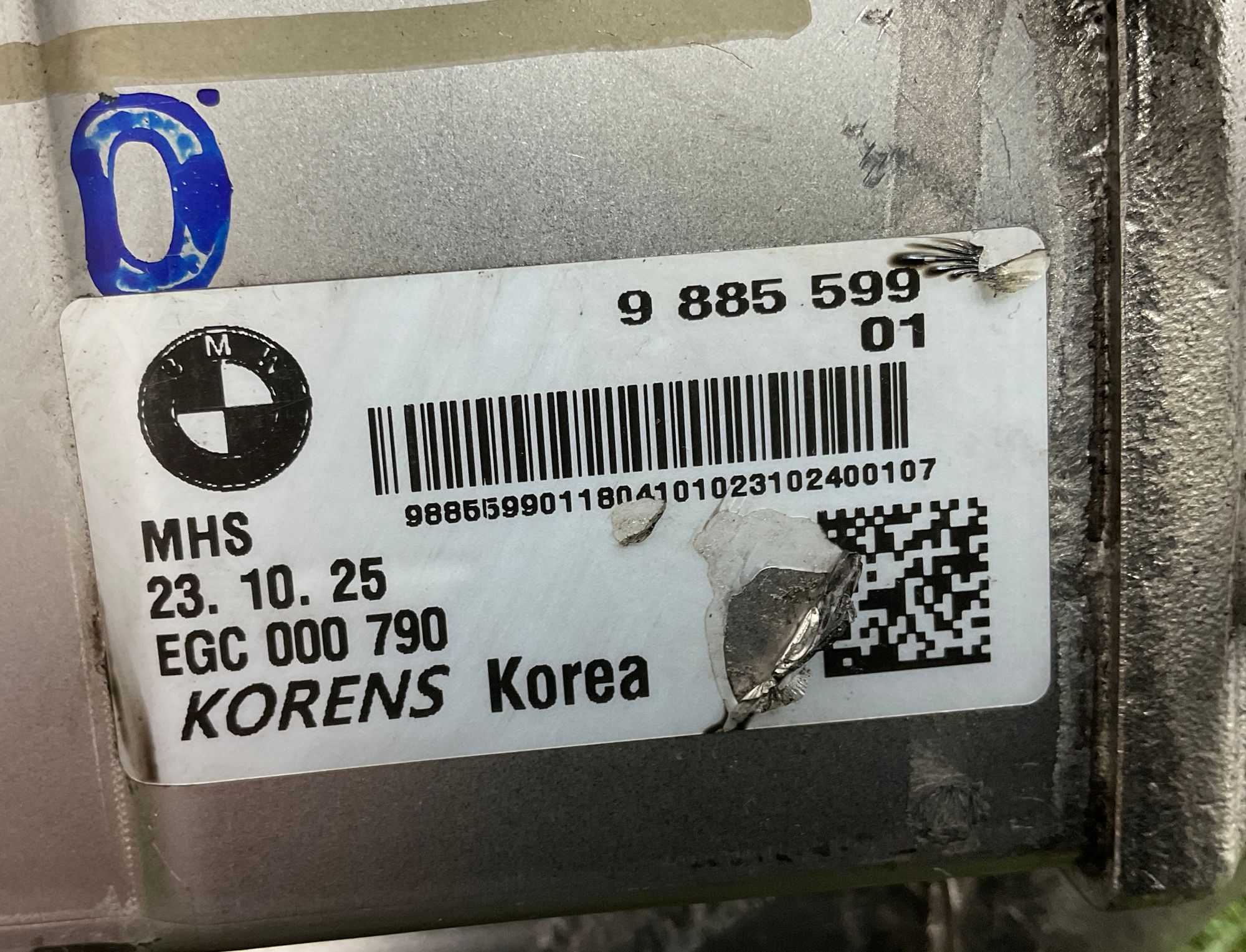 Радиатор EGR BMW X1, F48 рестайлинг B47 B37, 10000 рублей, Москва