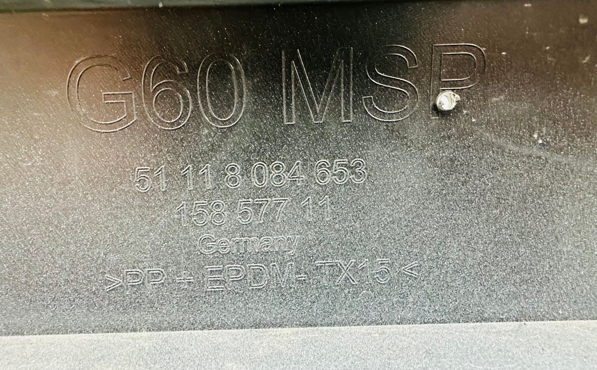 Бампер передний BMW 5 серия G60/G61/G68 2024 M Pack, 65000 рублей, Москва