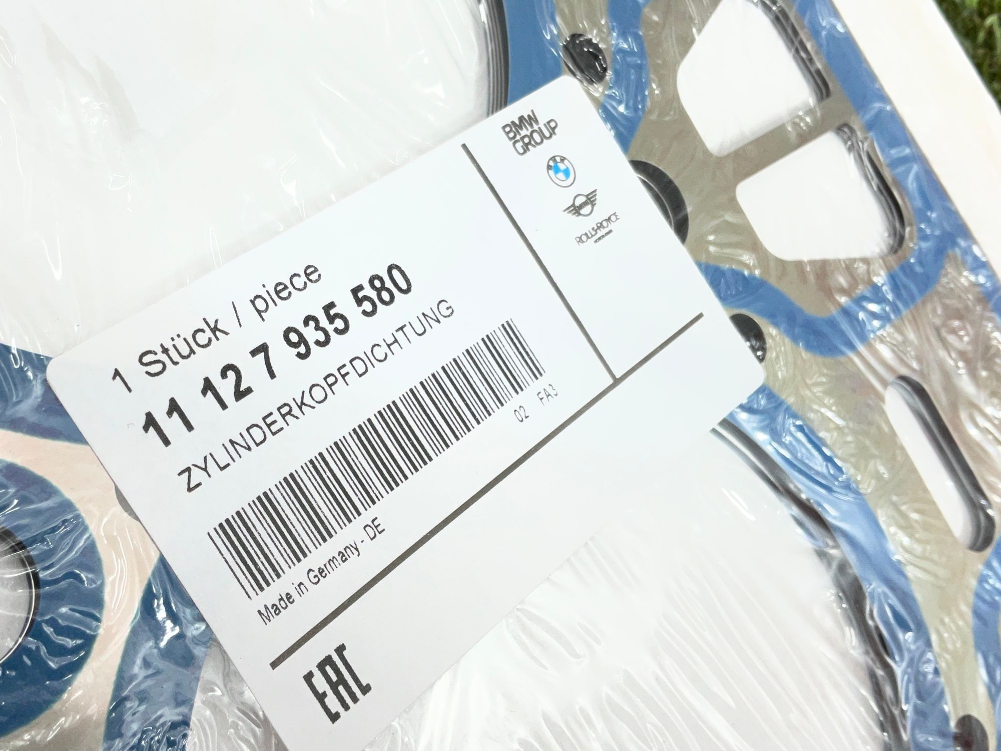 Прокладка головки блока цилиндра (0,80mm) N63 BMW X5 G05 2022, 8500 рублей, Москва