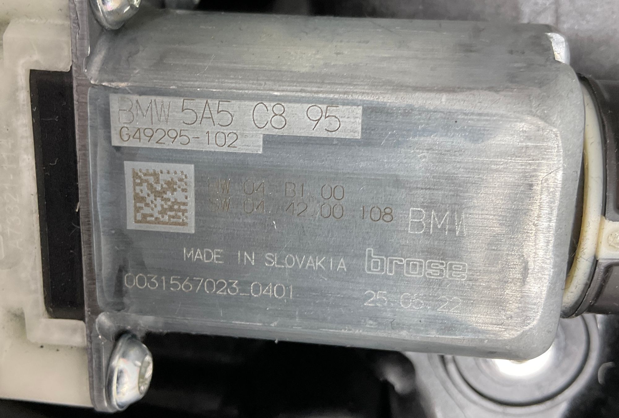 Стеклоподъемник задней левой двери BMW M5 F90 рестайлинг 2022, 3000 рублей, Москва