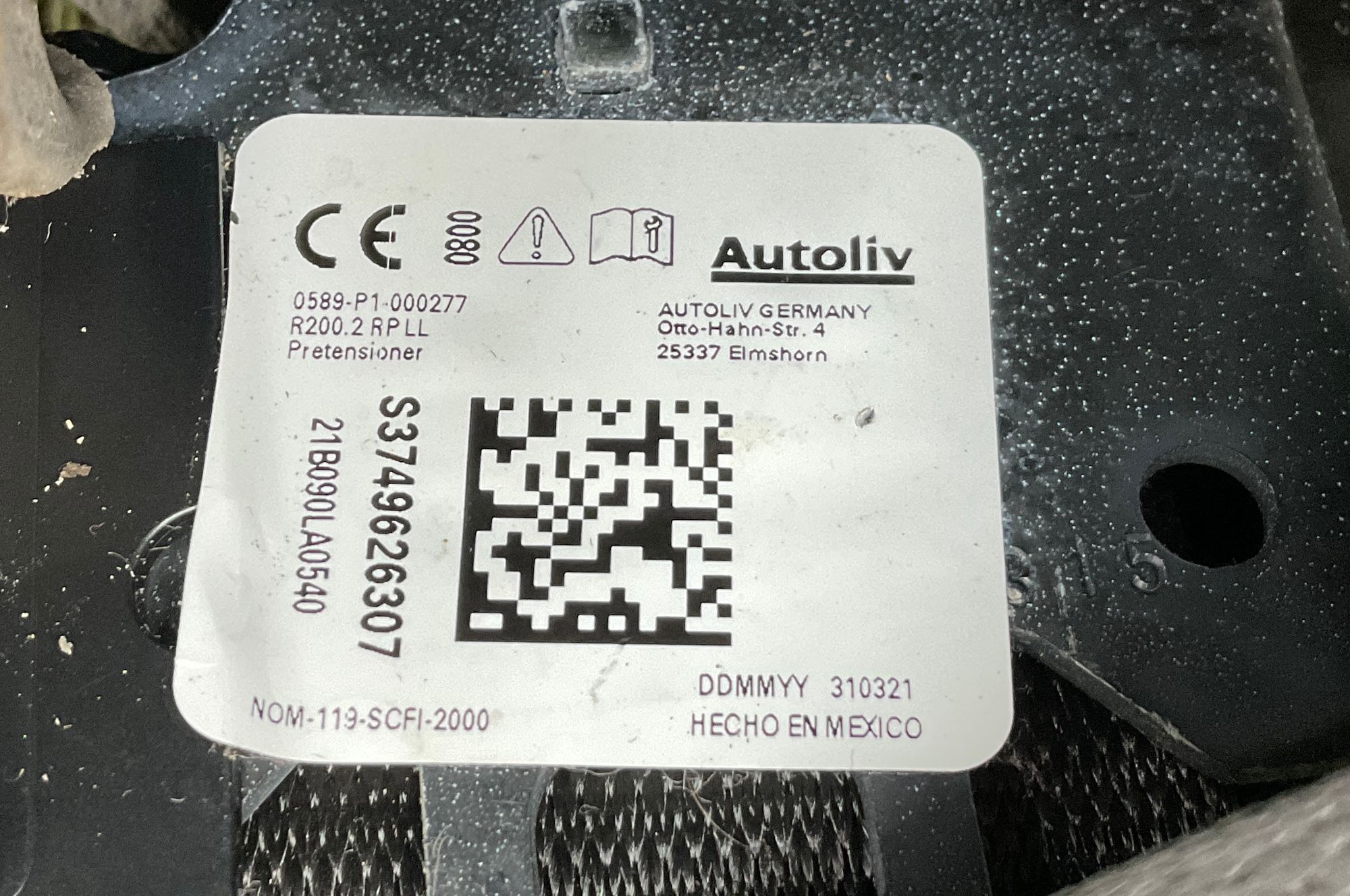 Ремень безопасности задний BMW 3 серия, G20, 5000 рублей, Москва