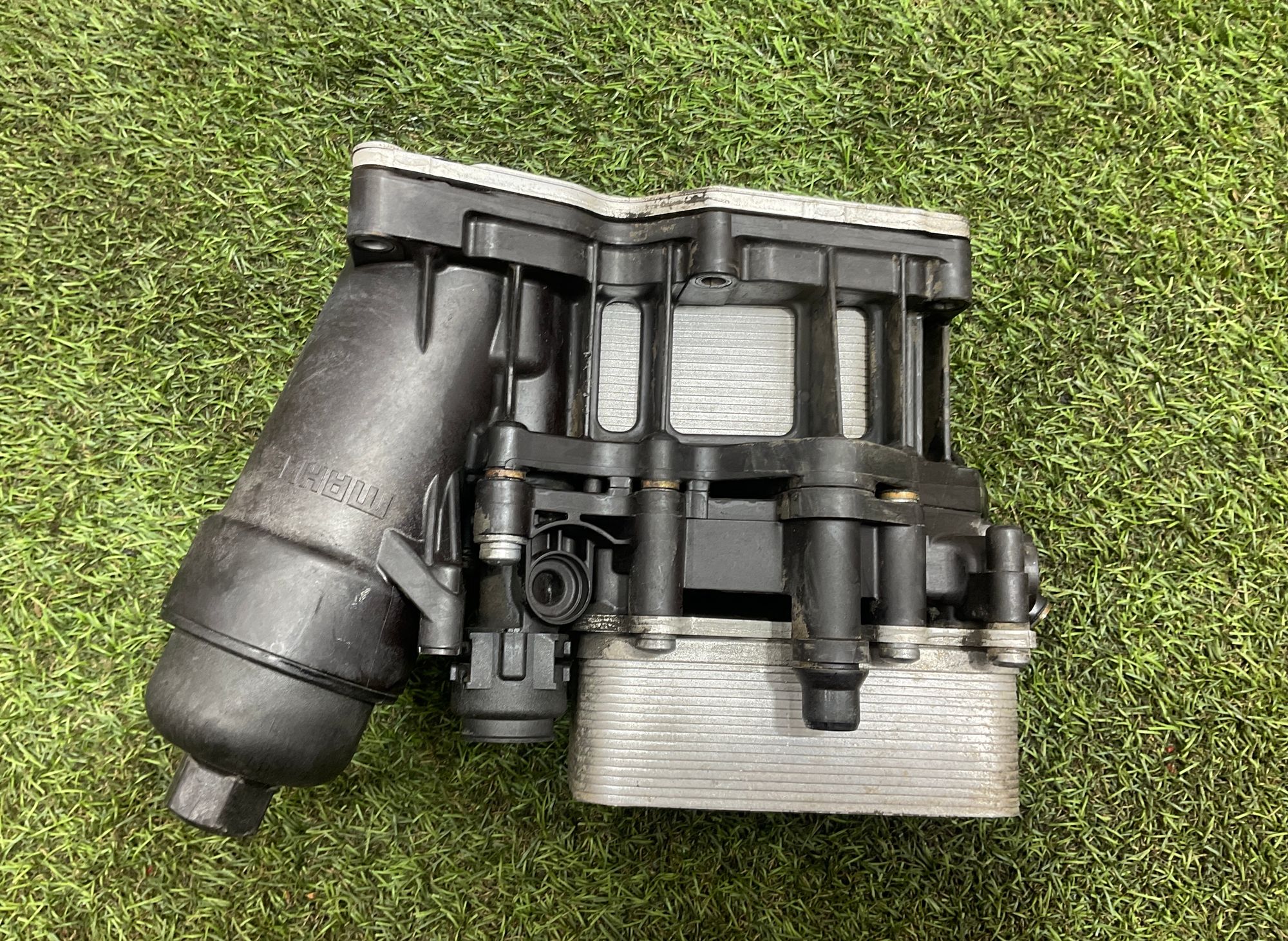 Теплообменник масляного фильтра BMW 5 серия, F10/F11/F07 рестайлинг N57D30, 7500 рублей, Москва