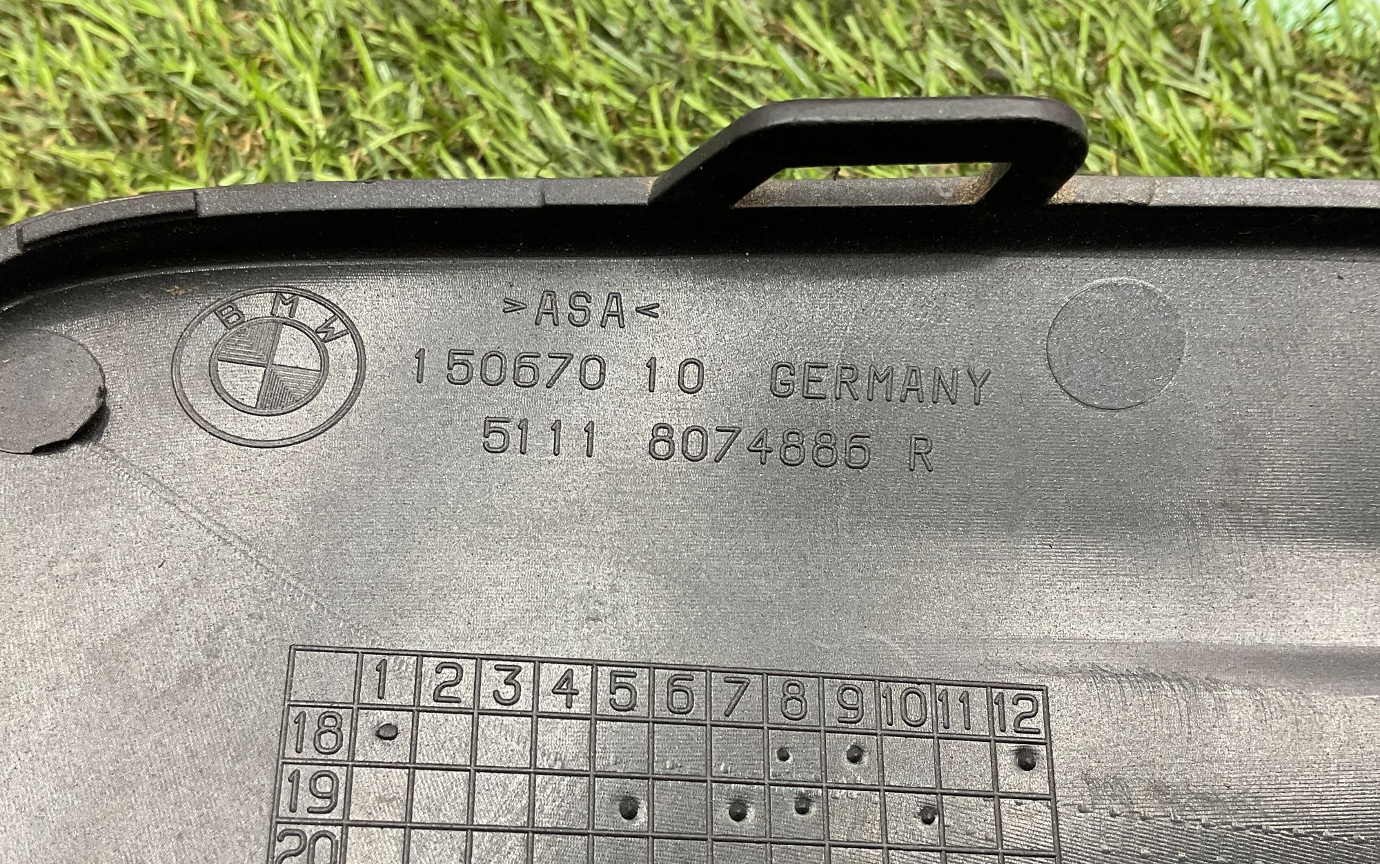 Накладка переднего бампера правая M пакет BMW M8 F91/F92/F93 2019, 10000 рублей, Москва