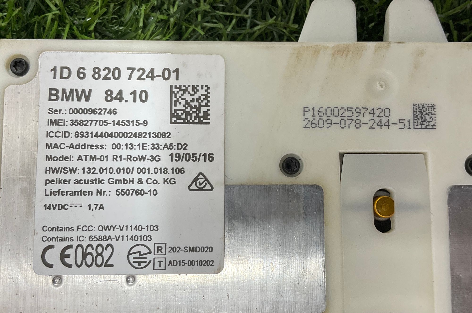 Блок управления телематикой BMW X5, G05 2021, 25000 рублей, Москва