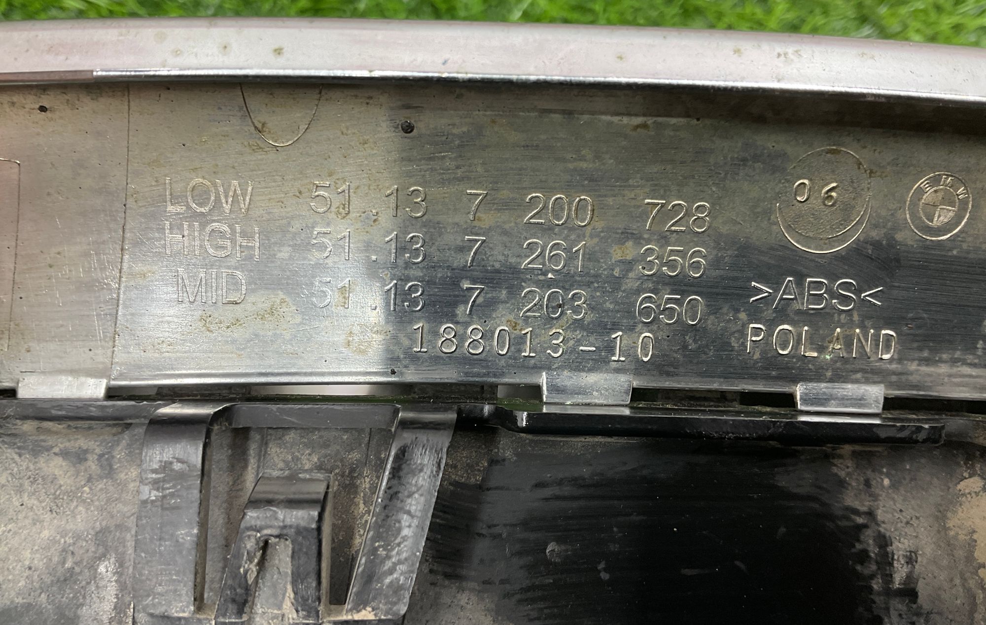 Решетка радиатора правая BMW 5' F10 / 5' F11, 2500 рублей, Москва