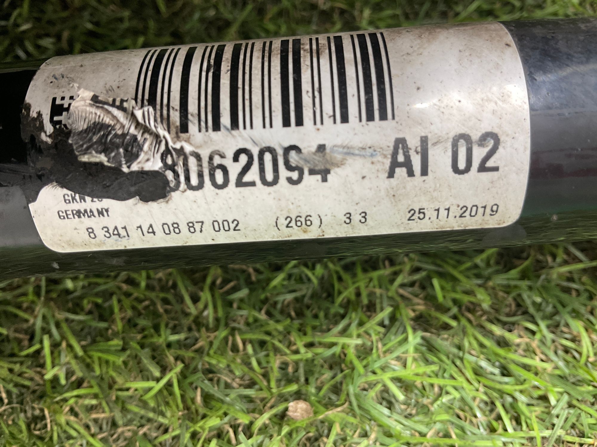 Приводной вал колеса передний правый BMW M8, F91/F92, 67500 рублей, Москва