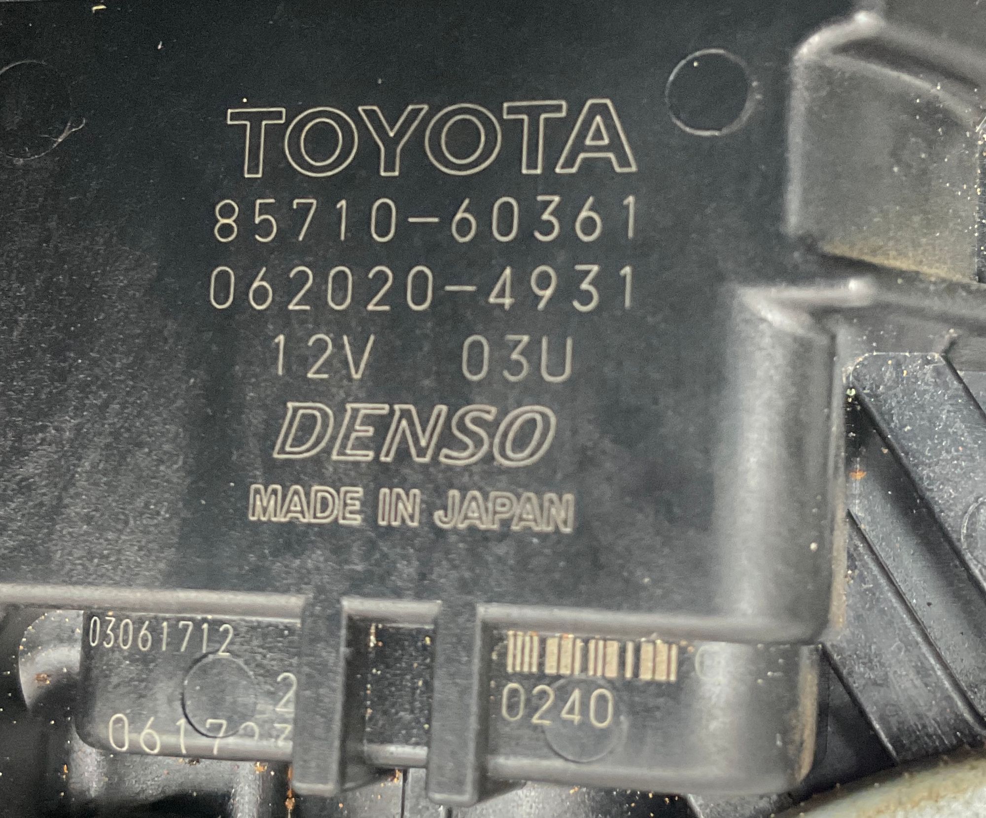 Стеклоподъемник задней левой двери Toyota Land Cruiser 200 рестайлинг 2 (2015—2023) 2017, 4000 рублей, Москва