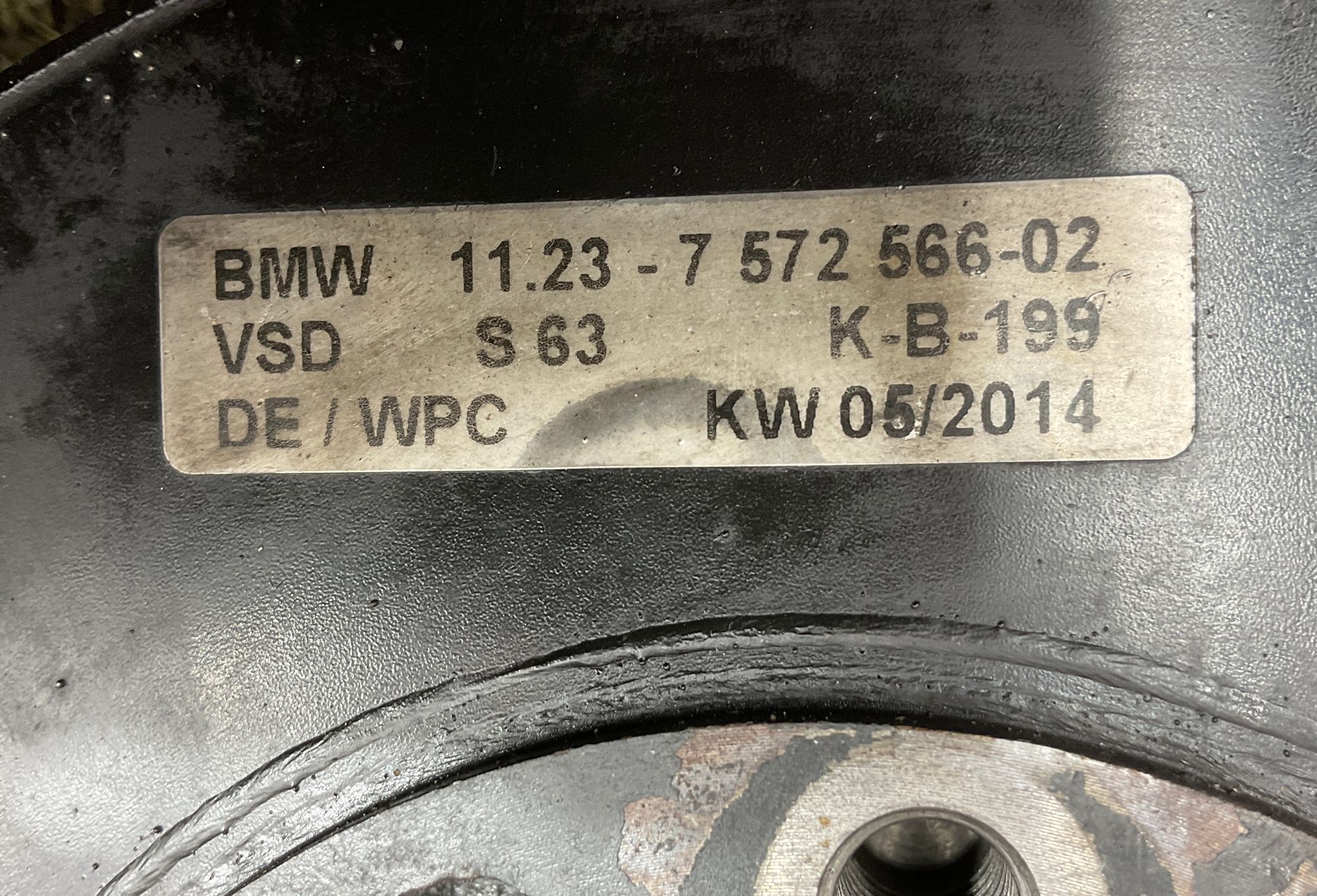 Шкив коленвала S63 BMW 5 серия, F10 рестайлинг, 6000 рублей, Москва