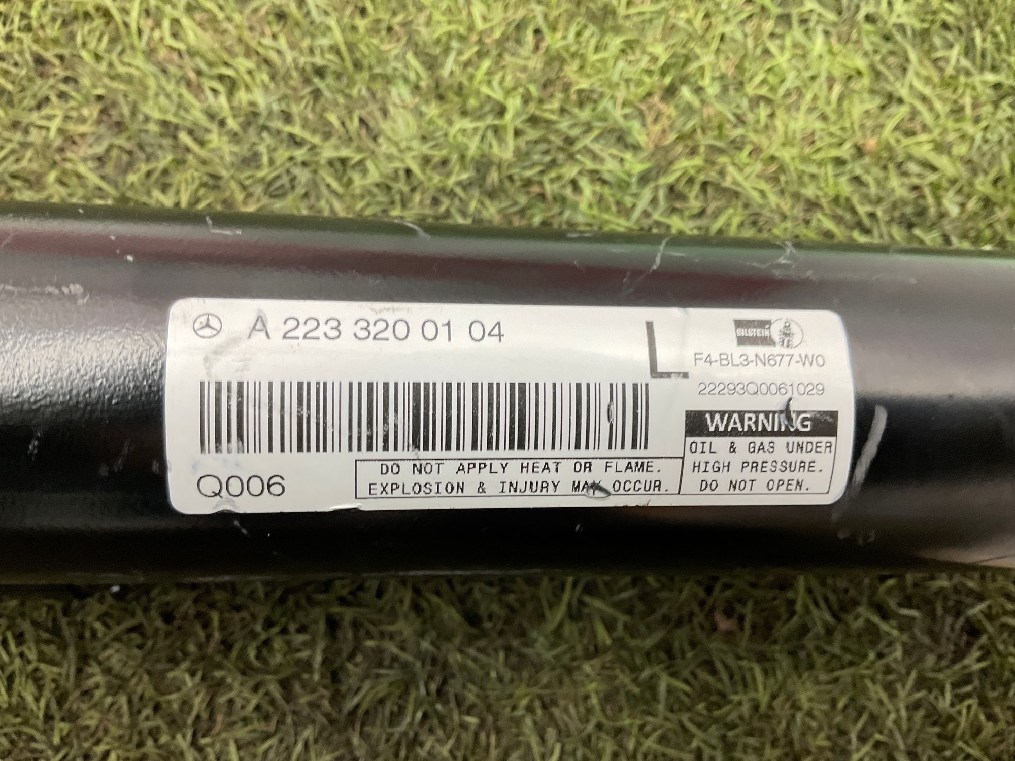 Стойка пневмоподвески задняя левая Mercedes-Benz S-Класс W223, 90000 рублей, Москва