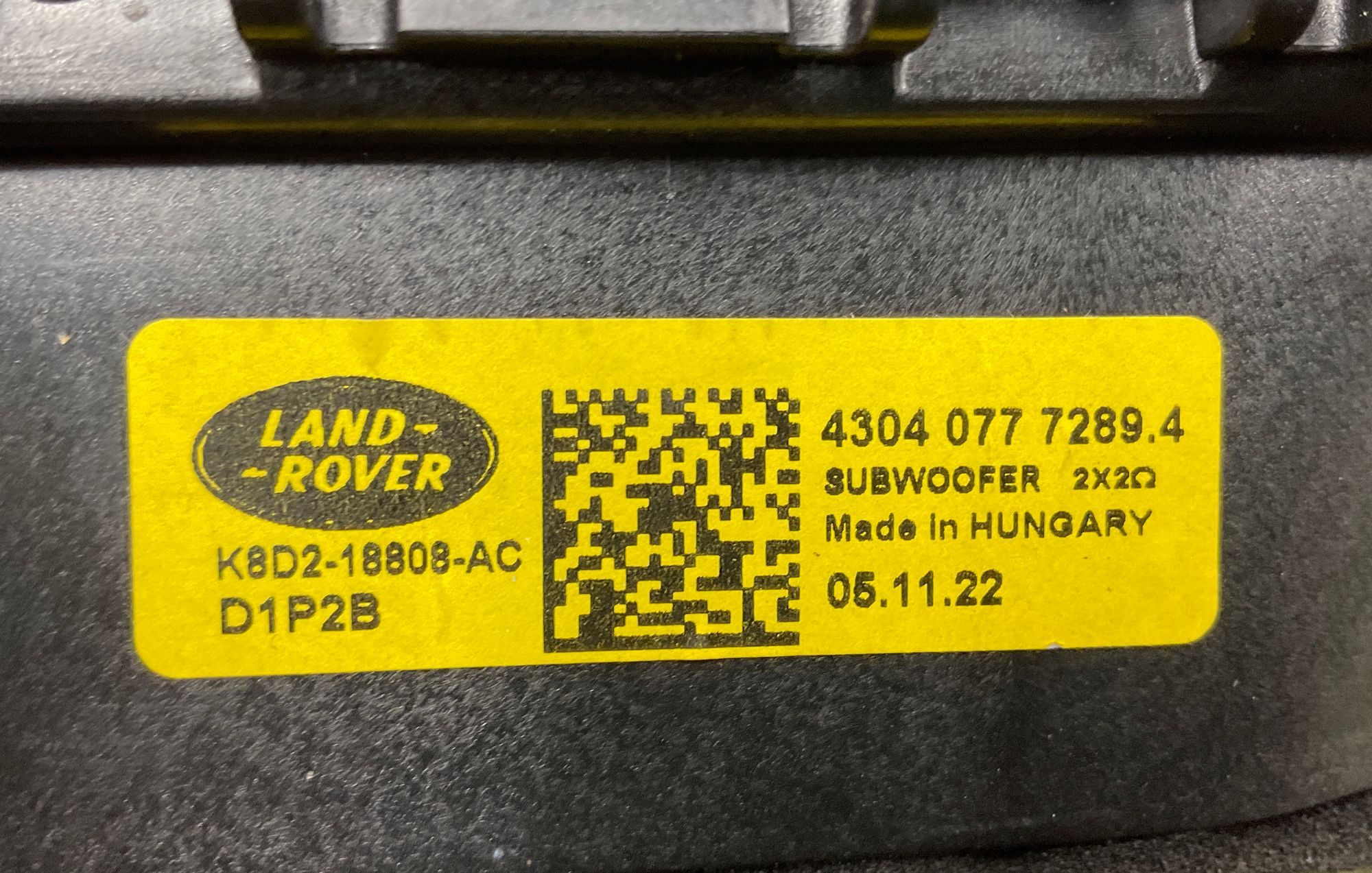 Динамик передний Land Rover Defender II 2023, 3000 рублей, Москва