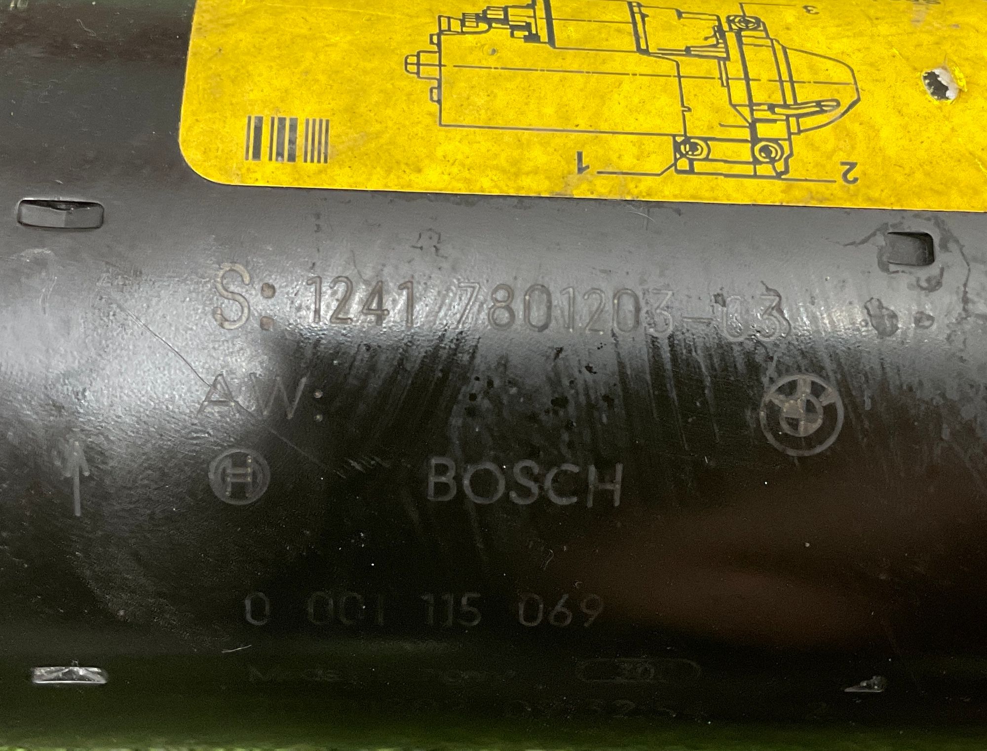 Стартер BMW 5 серия, F10/F11/F07 рестайлинг, 3000 рублей, Москва