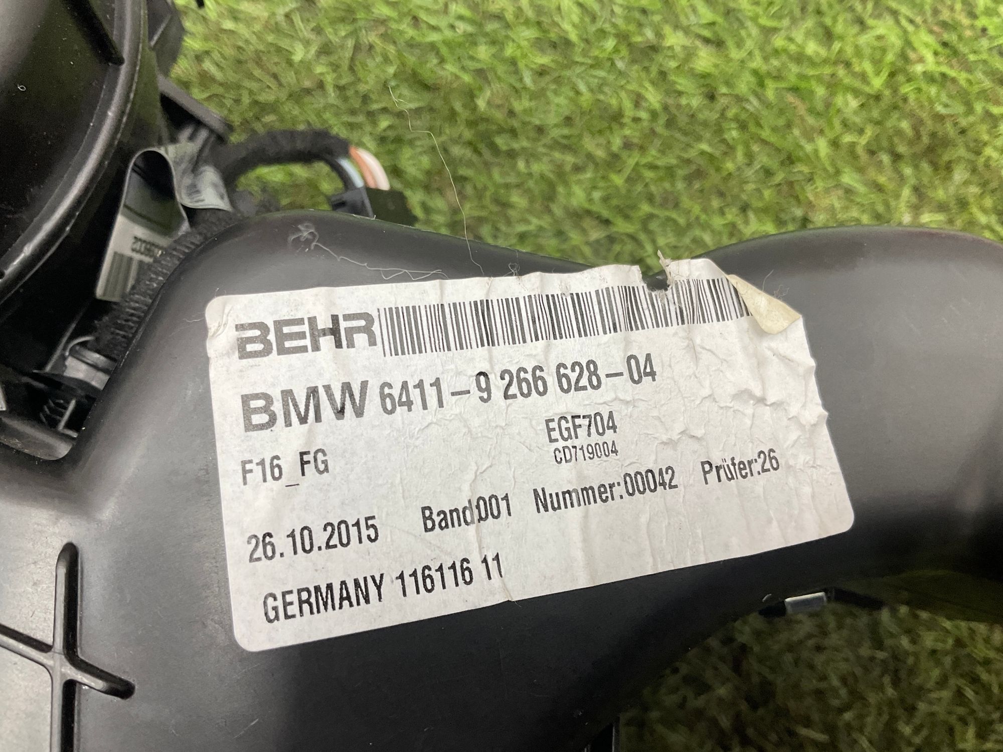 Печка салона задняя BMW X6 M, F86, 3000 рублей, Москва