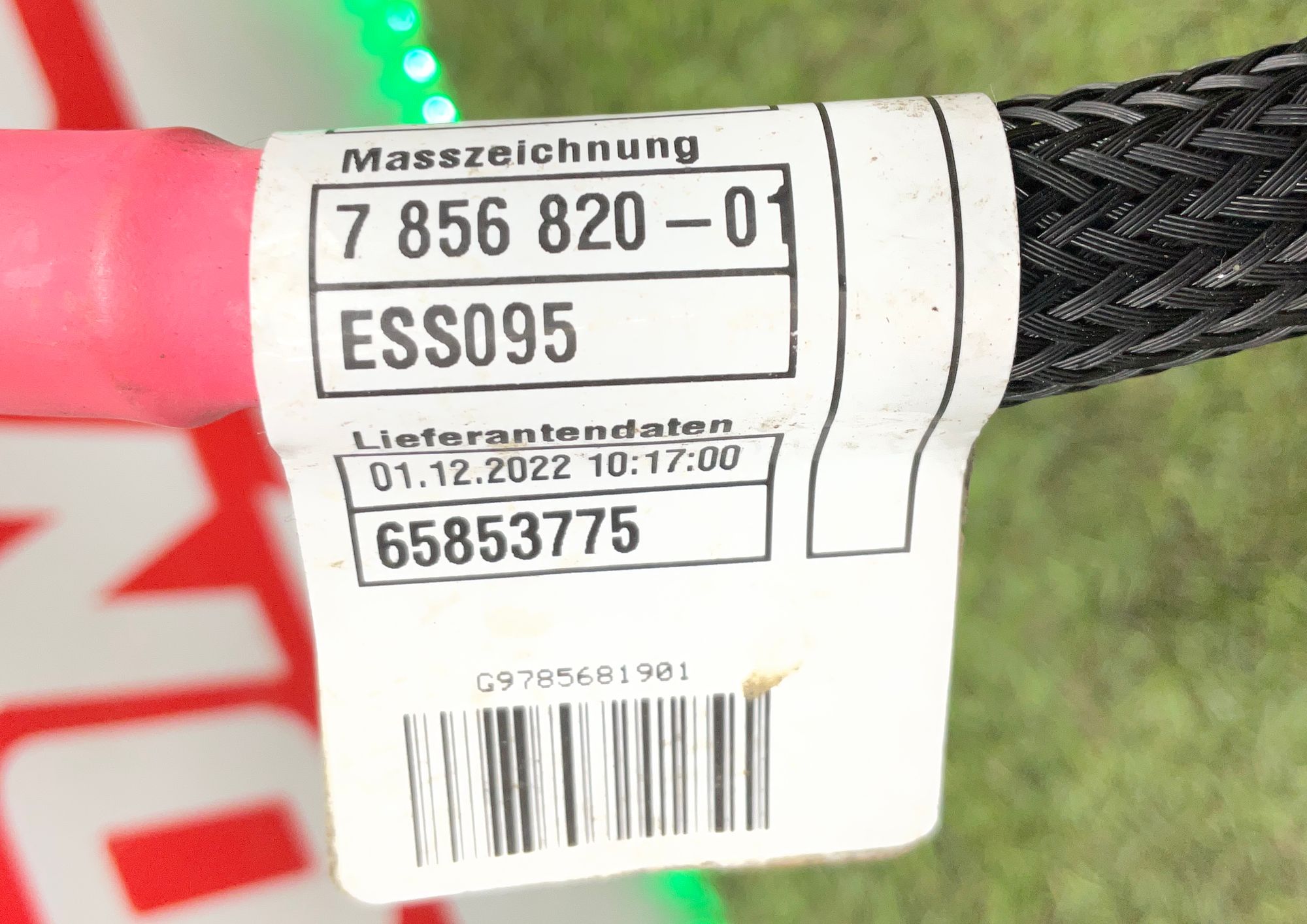 Провод плюсовой генератора BMW M5 F90 2024, 4000 рублей, Москва