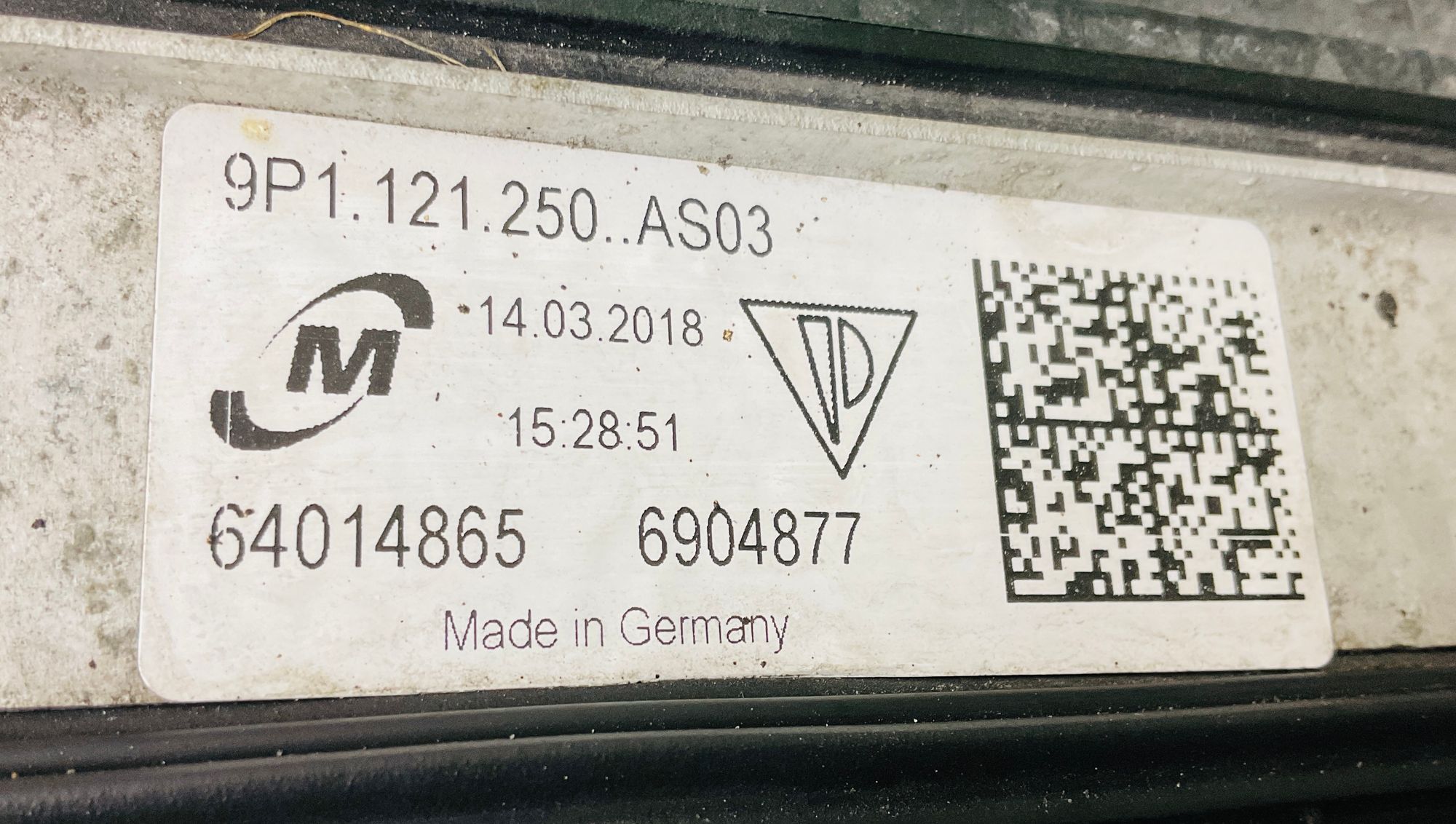 Радиатор правый Porsche 911 GT3, 991 Рестайлинг 2018, 150000 рублей, Москва