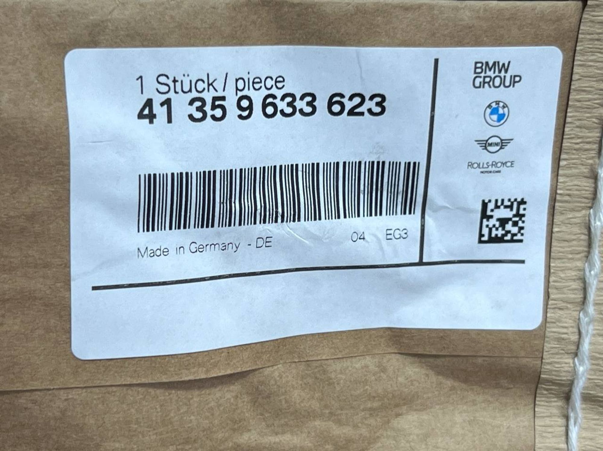 Крыло переднее левое BMW 5 G60 G61 Новое !, 55000 рублей, Москва