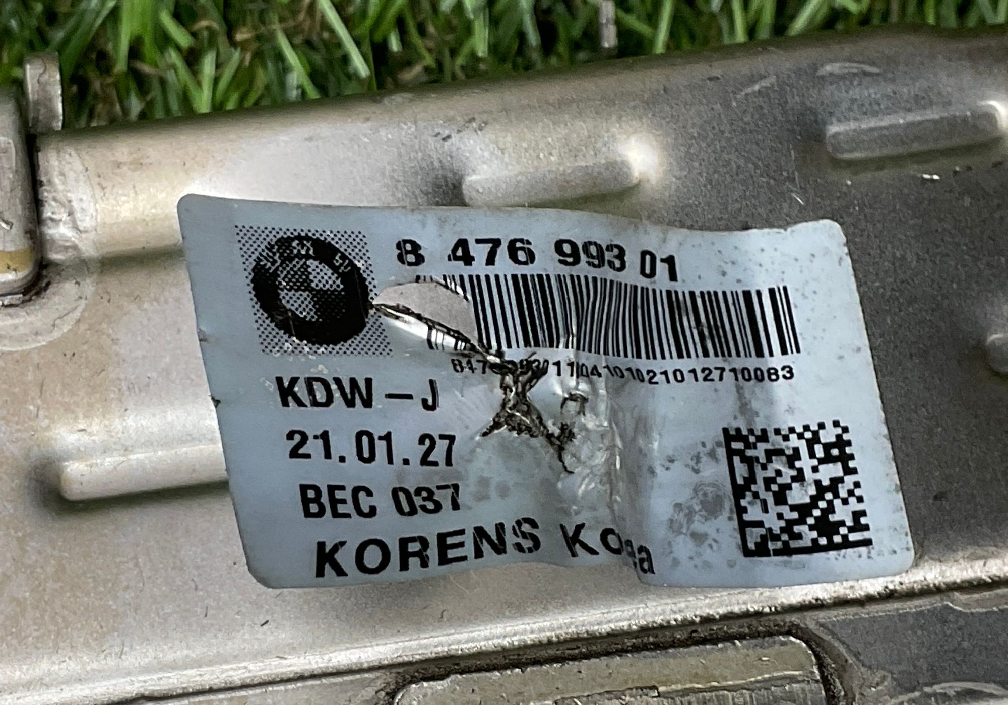 Радиатор EGR BMW 5 серия, F10/F11/F07 рестайлинг N47, 10000 рублей, Москва