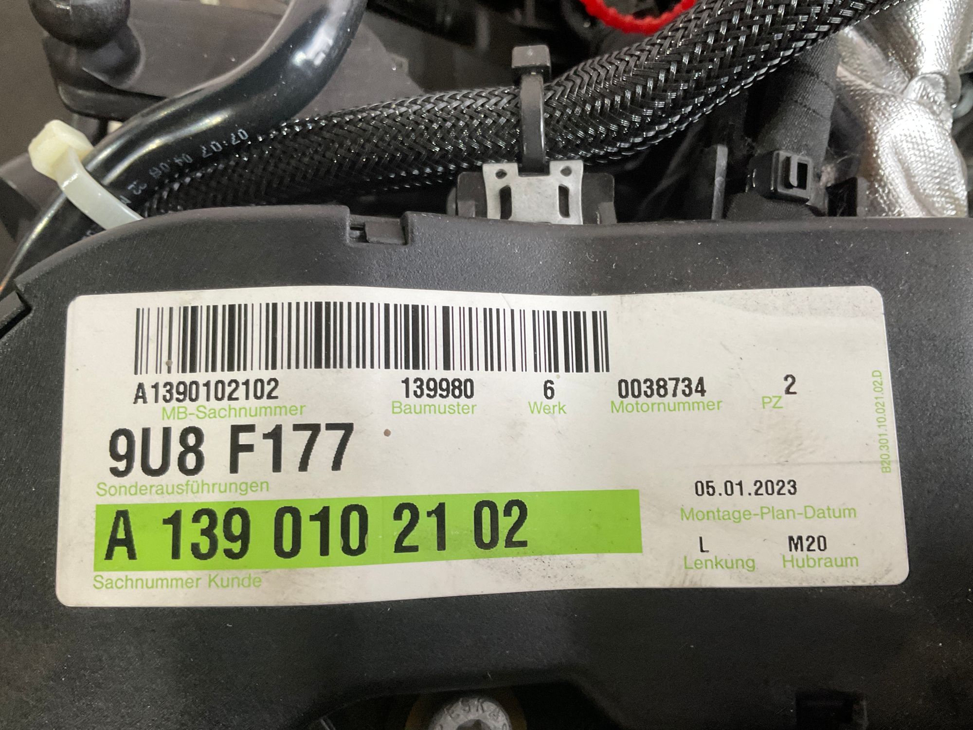 Двигатель 139980 Mercedes-Benz CLA 45 AMG Новый, 1400000 рублей, Москва