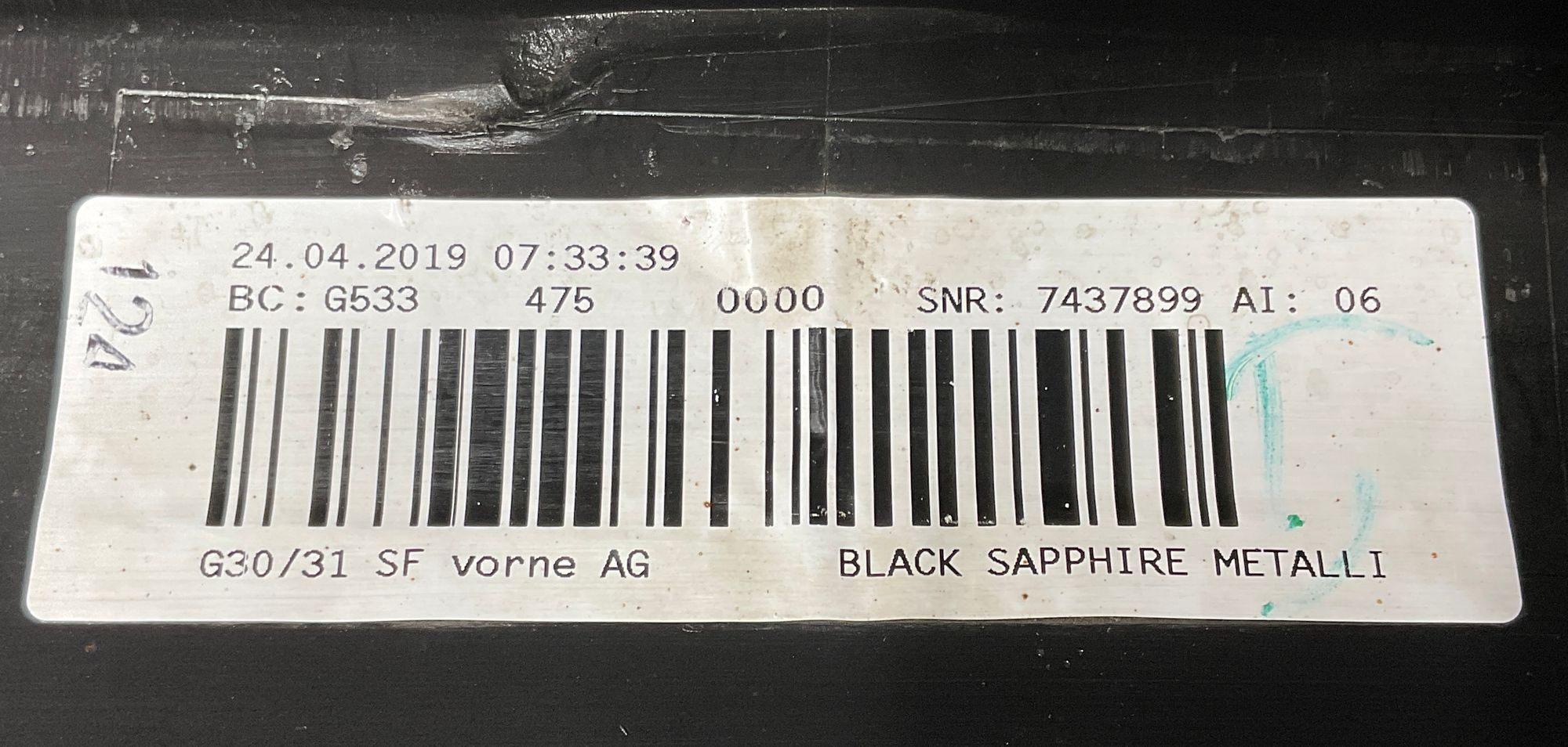 Бампер передний BMW 5 серия, G30/G31, 35000 рублей, Москва