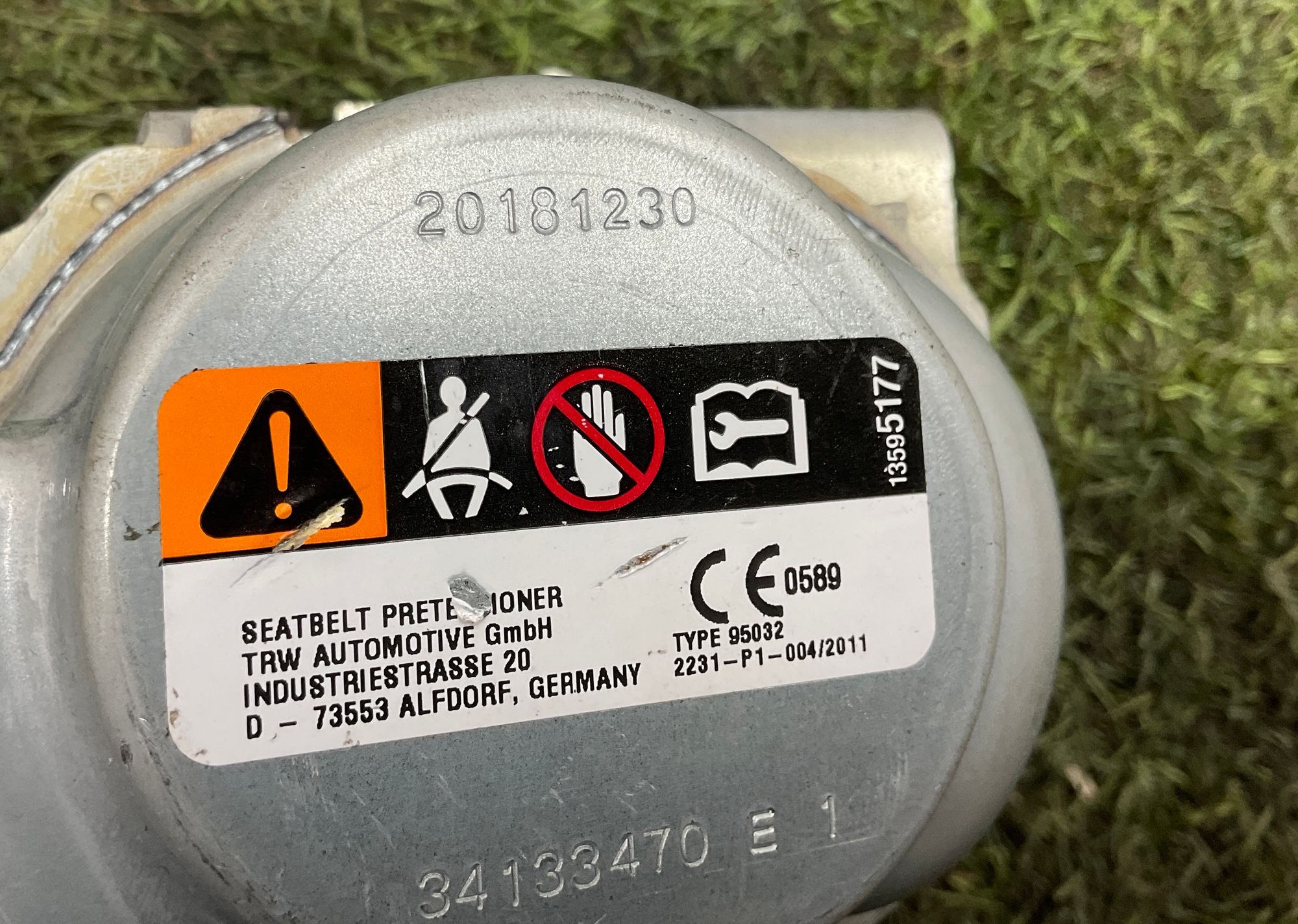 Ремень безопасности задний правый BMW X5, G05, 5000 рублей, Москва