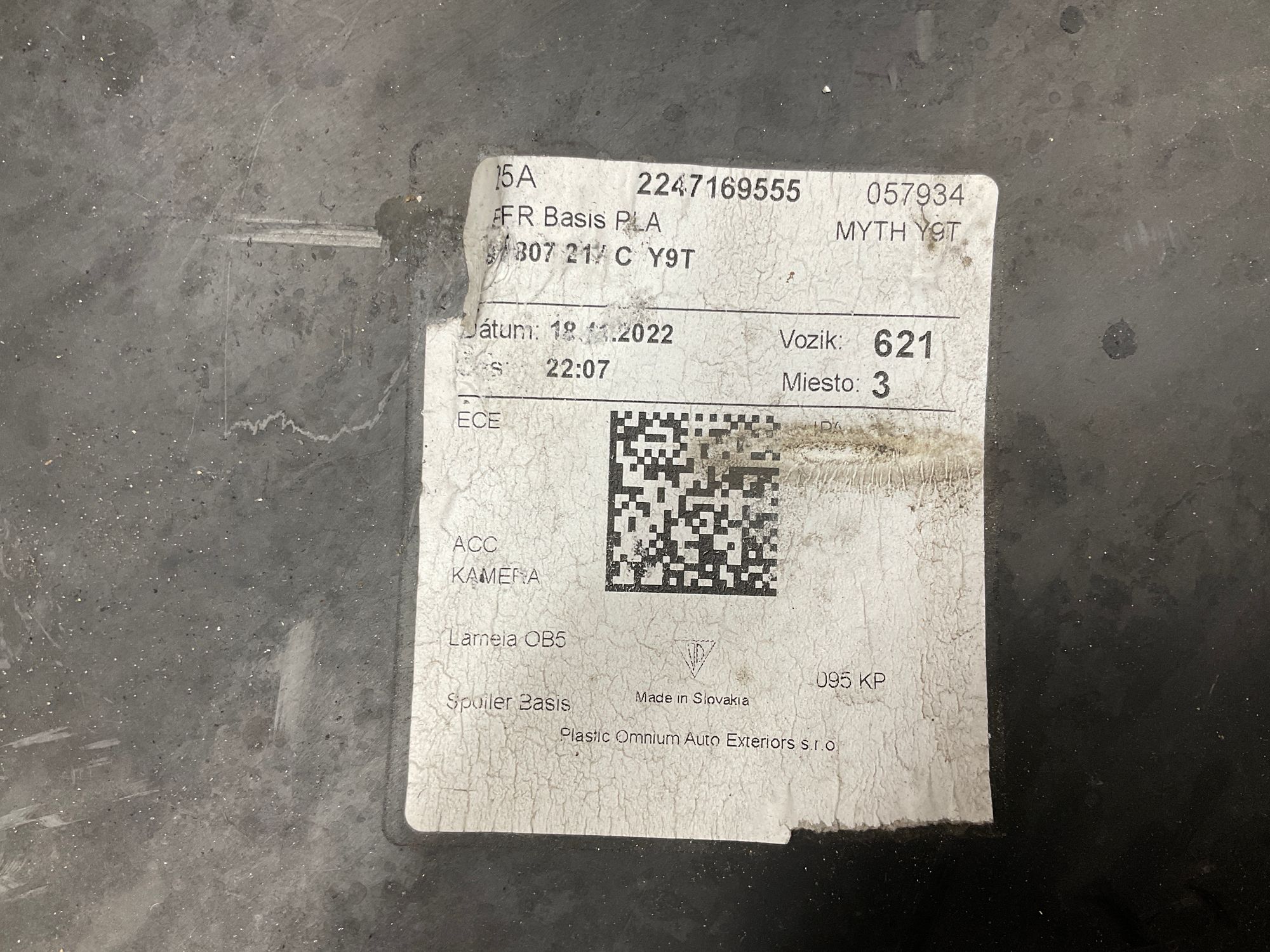 Бампер передний Porsche Cayenne, III 9Y0, 40000 рублей, Москва