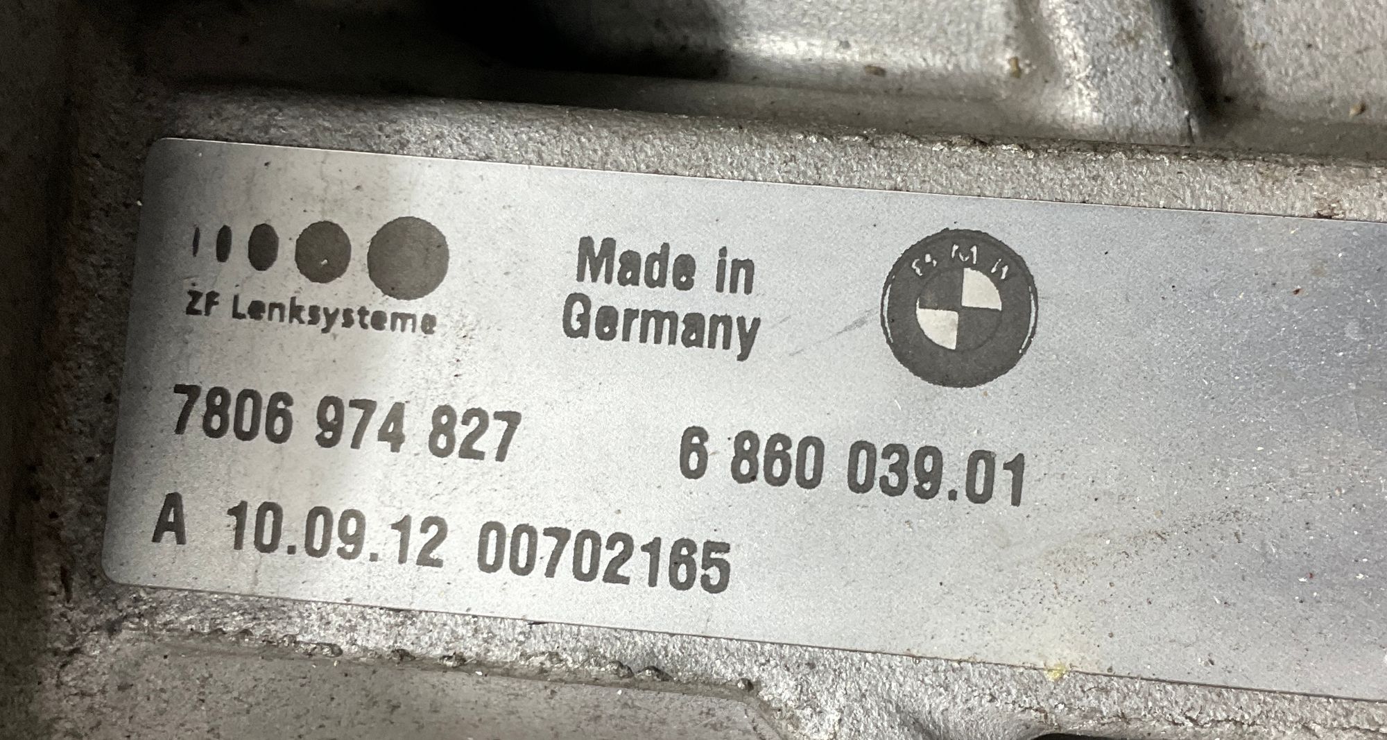 Рулевая рейка BMW 6 серия, F06/F13/F12, 10000 рублей, Москва